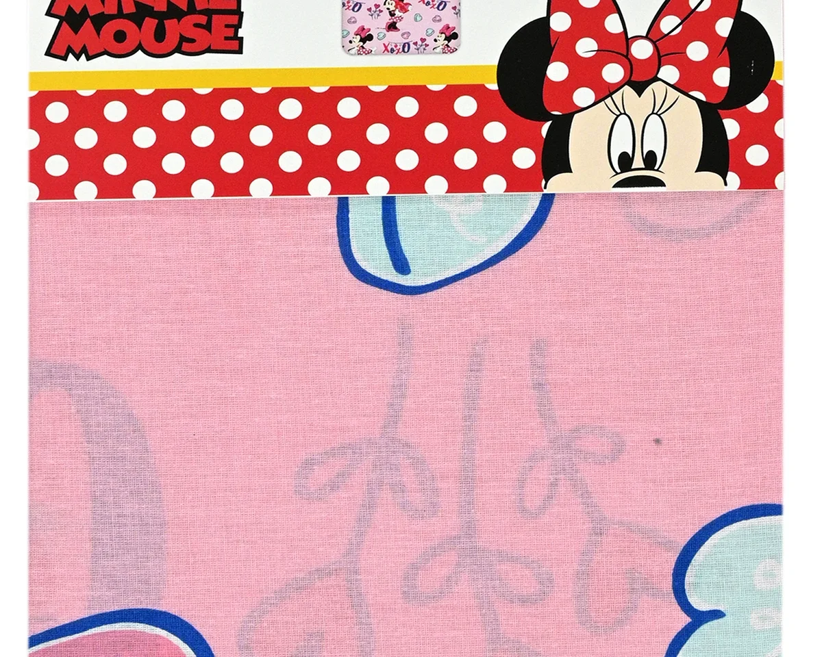 Disney σετ 2τμχ σεντόνι μονό 90 Χ 2,00 + 25 με λάστιχο & μαξιλαροθήκη 50 Χ 70 μονόχρωμη 00711501Σ12Χ6