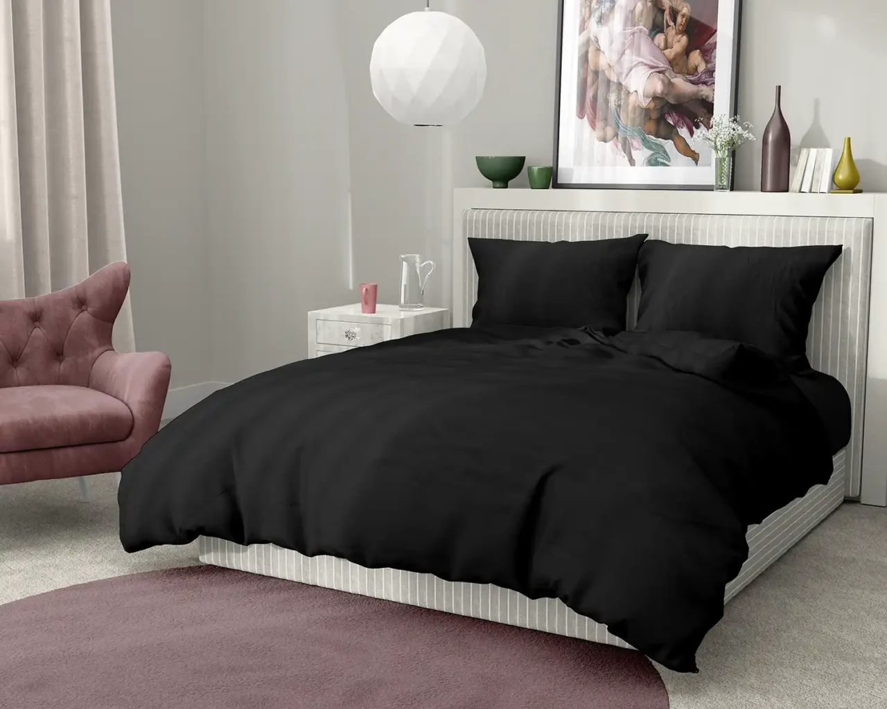Σετ σεντόνια 4τμχ υπέρδιπλα 240x270-180x200+35 Βαμβακερά 100% 007446011Χ80