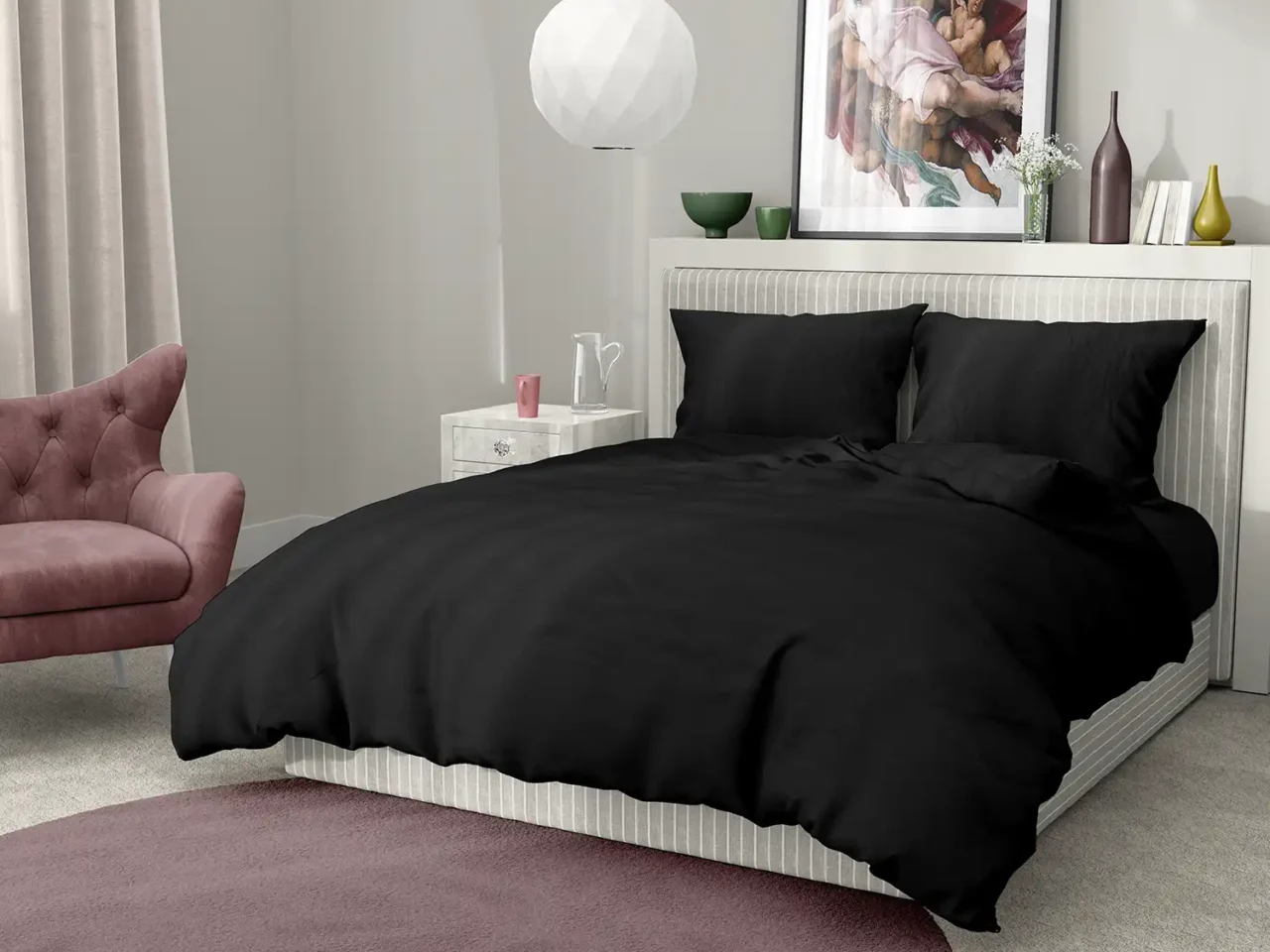 Σετ σεντόνια 4τμχ υπέρδιπλα 240x270-180x200+35 Βαμβακερά 100% 007446011Χ80