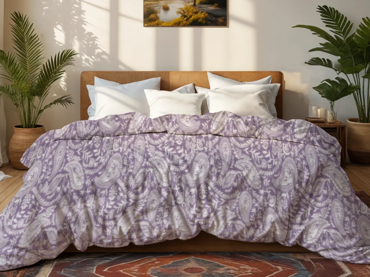 Fleece Κουβέρτα Υπέρδιπλη 220x240 Εμπριμέ 001052011Σ44