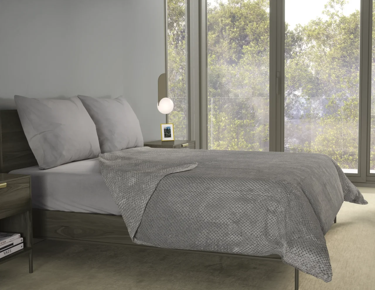Κουβέρτα Βελουτέ Υπέρδιπλη Ζακάρ 220x240 001045011Χ11