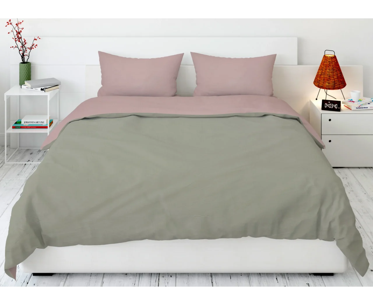 Σετ σεντόνια 3τμχ μονά 170x270 - 110x200+35 Βαμβακερά 100% μονόχρωμα 007445011Χ85-86