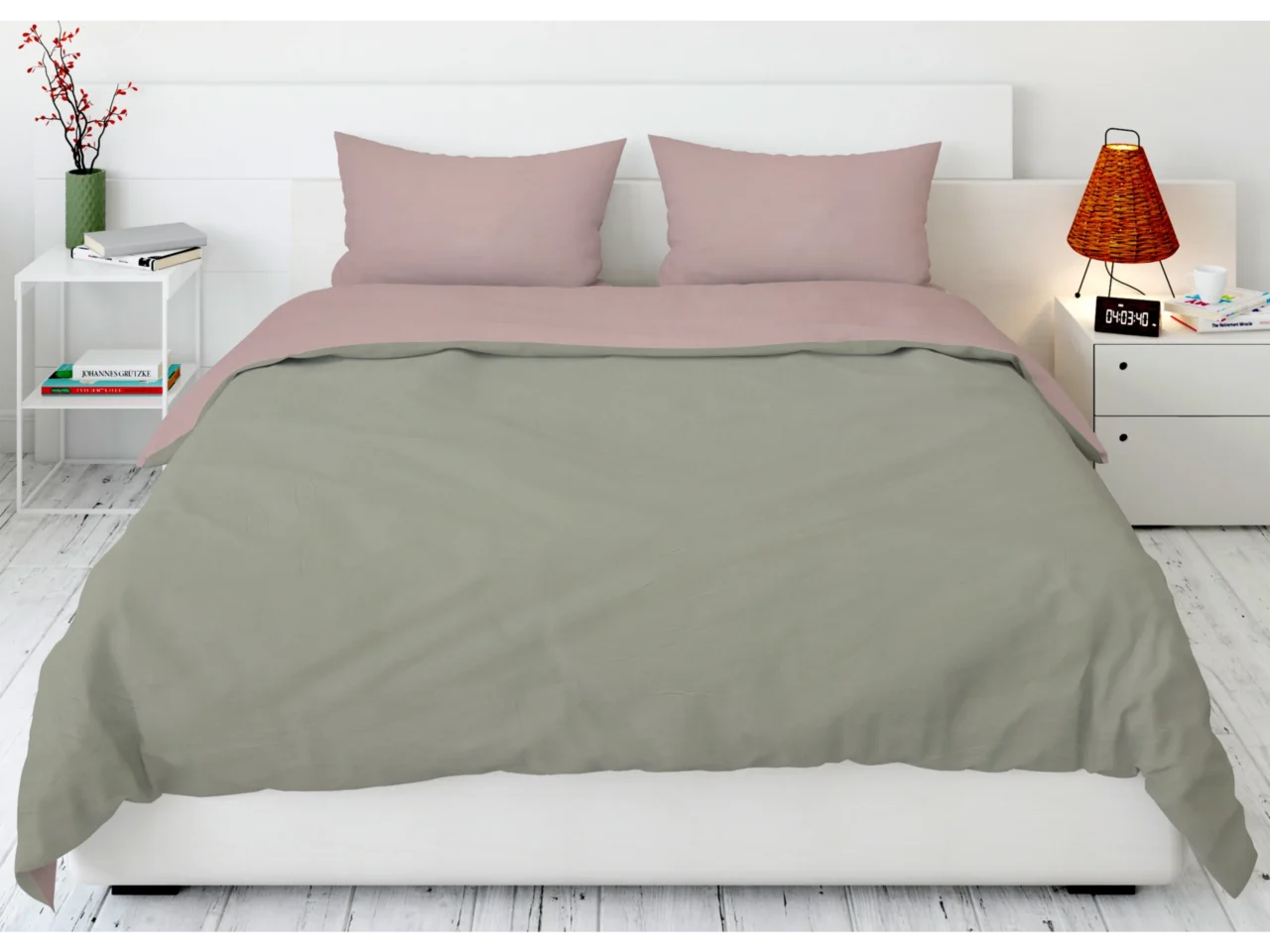 Σετ σεντόνια 3τμχ μονά 170x270 - 110x200+35 Βαμβακερά 100% μονόχρωμα 007445011Χ85-86