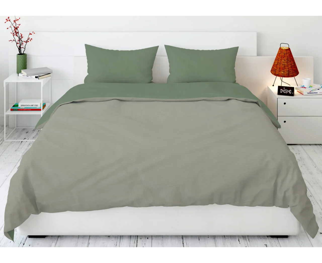 Σετ σεντόνια 3τμχ μονά 170x270 - 110x200+35 Βαμβακερά 100% μονόχρωμα 007445011Χ85-87