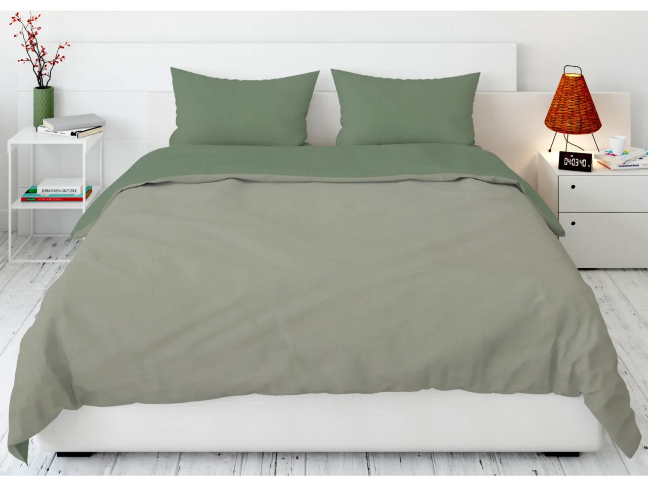 Σετ σεντόνια 3τμχ μονά 170x270 - 110x200+35 Βαμβακερά 100% μονόχρωμα 007445011Χ85-87