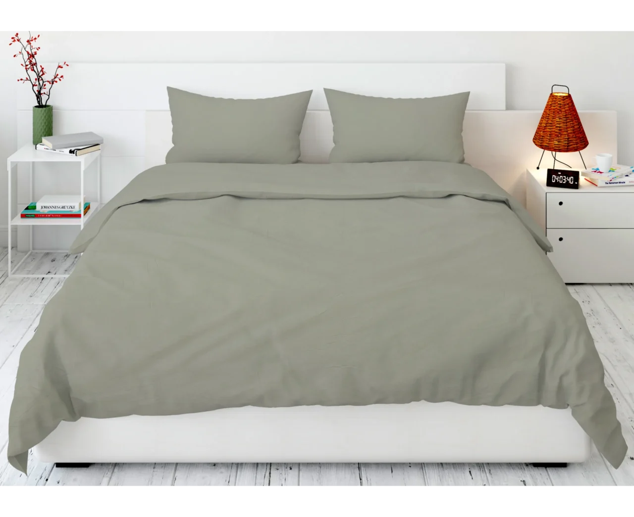 Σετ σεντόνια 3τμχ μονά 170x270 - 110x200+35 Βαμβακερά 100% μονόχρωμα 007445011Χ85