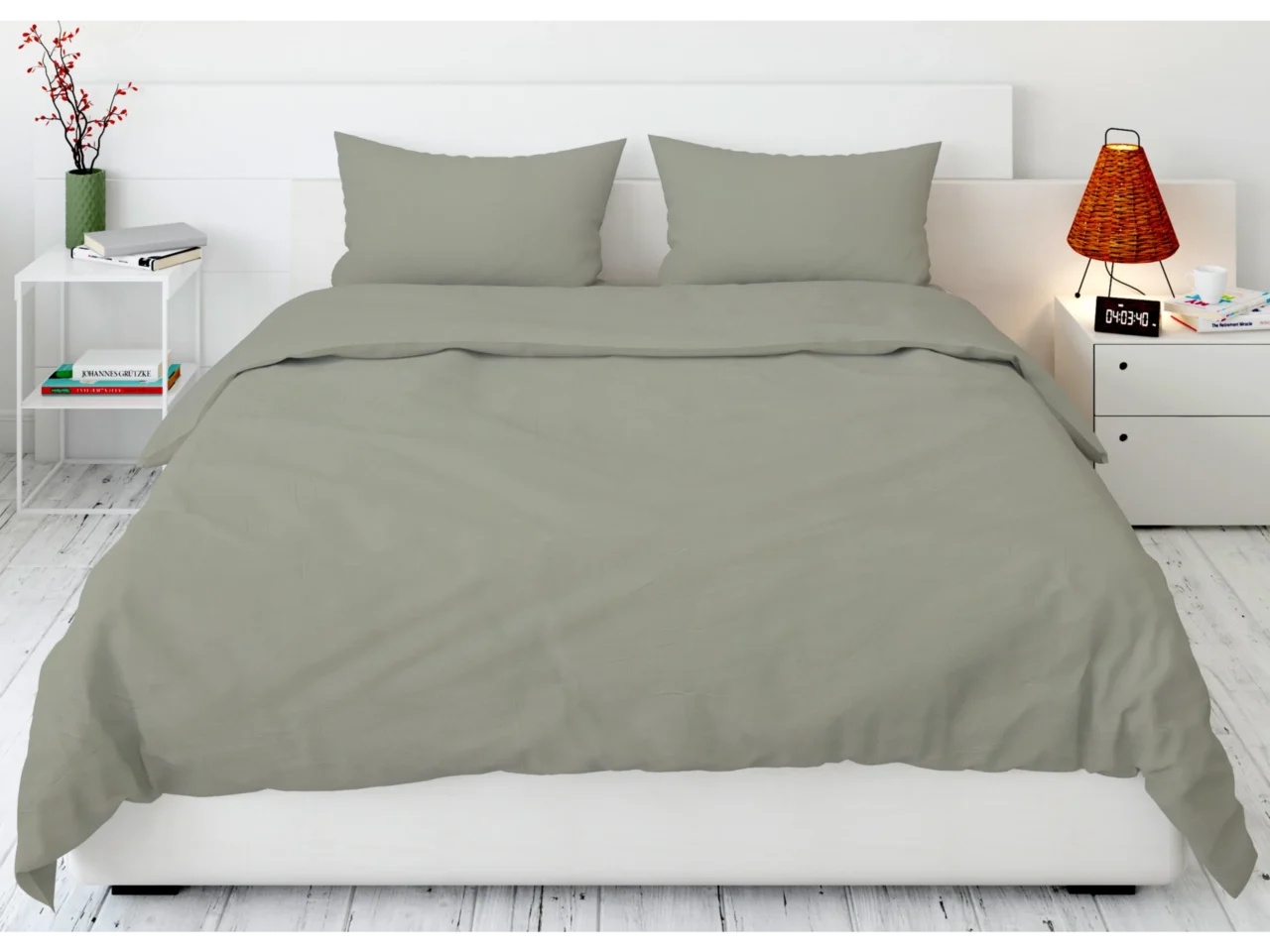 Σετ σεντόνια 3τμχ μονά 170x270 - 110x200+35 Βαμβακερά 100% μονόχρωμα 007445011Χ85