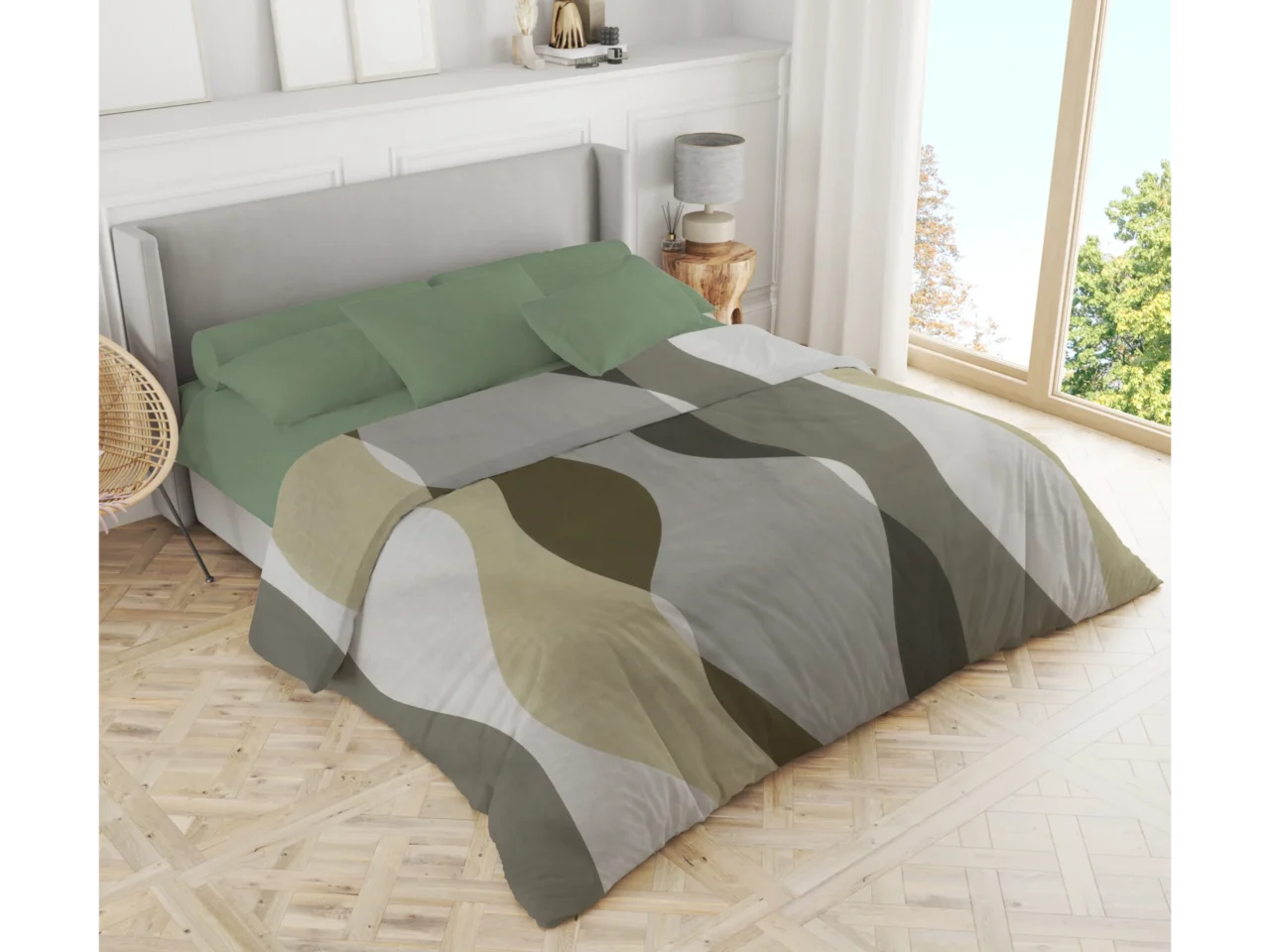 Σετ σεντόνια 3τμχ μονά Βαμβακερά 100% 170x270 / 110x200+35 εμπριμέ 007444011Σ69Χ87