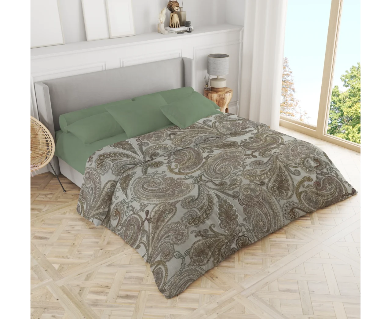Σετ σεντόνια 3τμχ μονά Βαμβακερά 100% 170x270 / 110x200+35 εμπριμέ 007444011Σ71Χ87
