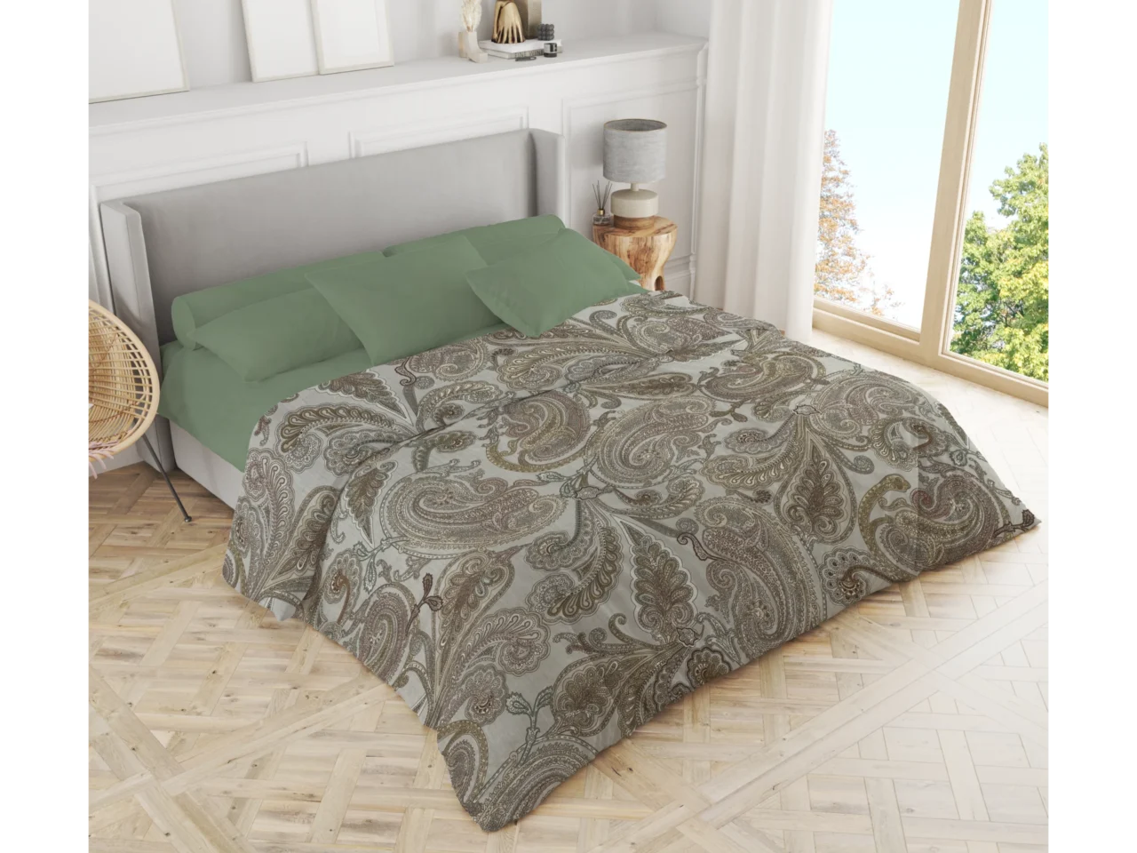 Σετ σεντόνια 3τμχ μονά Βαμβακερά 100% 170x270 / 110x200+35 εμπριμέ 007444011Σ71Χ87