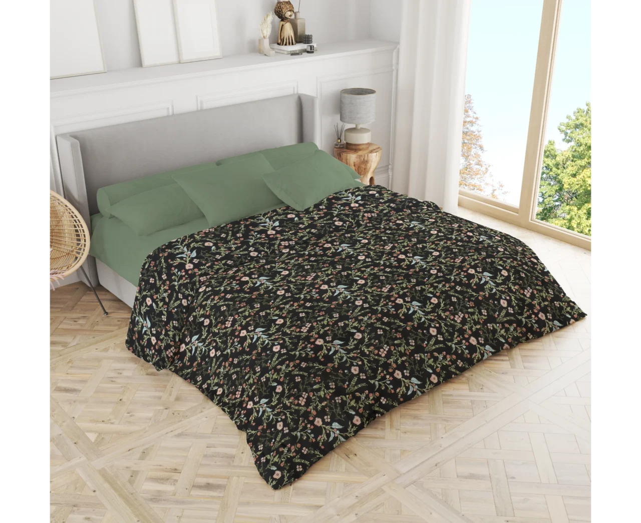 Σετ σεντόνια 3τμχ μονά Βαμβακερά 100% 170x270 / 110x200+35 εμπριμέ 007444011Σ67Χ87