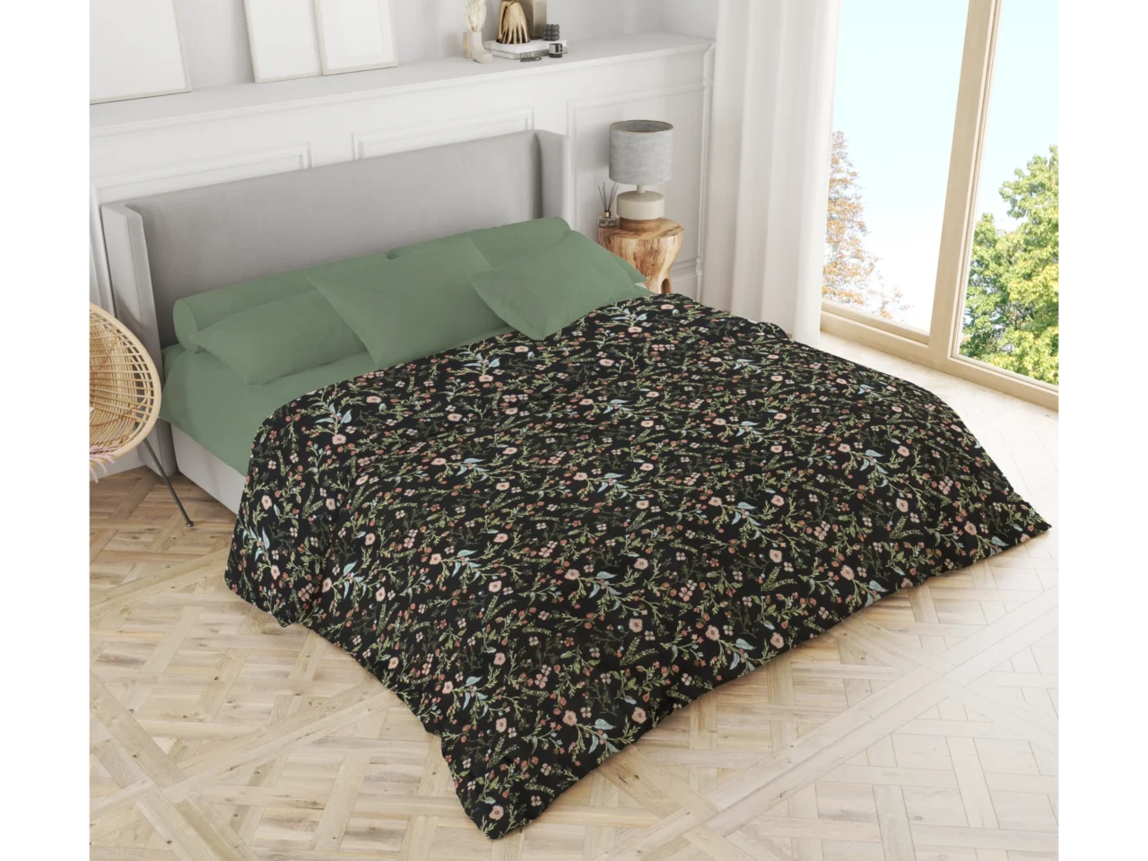 Σετ σεντόνια 3τμχ μονά Βαμβακερά 100% 170x270 / 110x200+35 εμπριμέ 007444011Σ67Χ87
