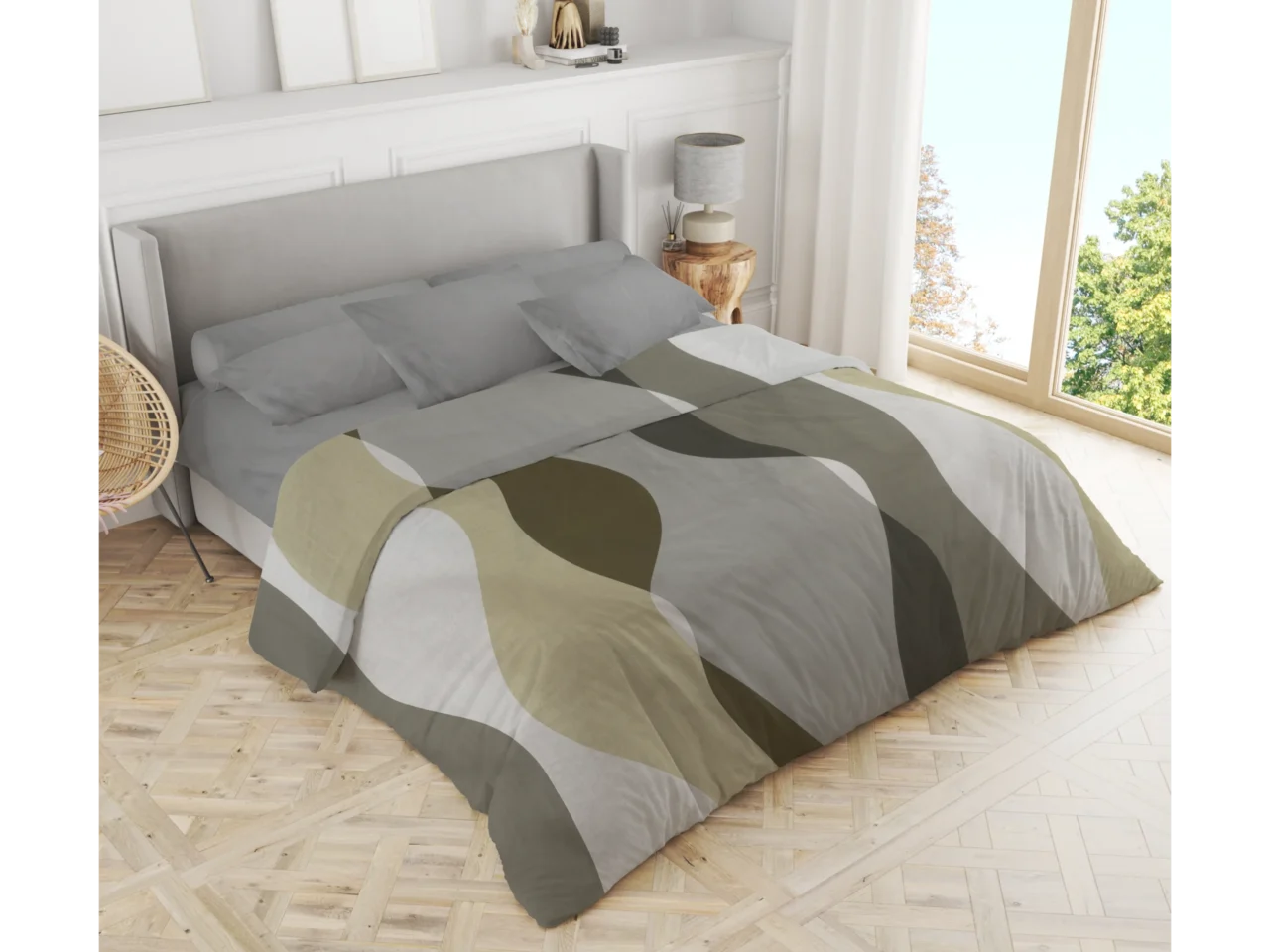 Σετ σεντόνια 3τμχ μονά Βαμβακερά 100% 170x270 / 110x200+35 εμπριμέ 007444011Σ69Χ82