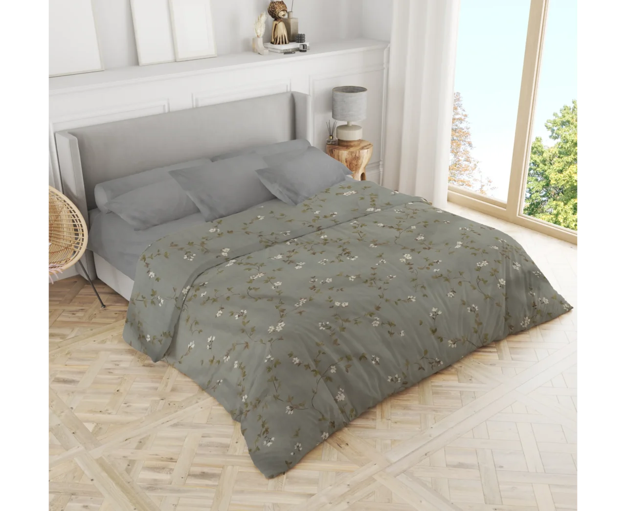 Σετ σεντόνια 3τμχ μονά Βαμβακερά 100% 170x270 / 110x200+35 εμπριμέ 007444011Σ73Χ82