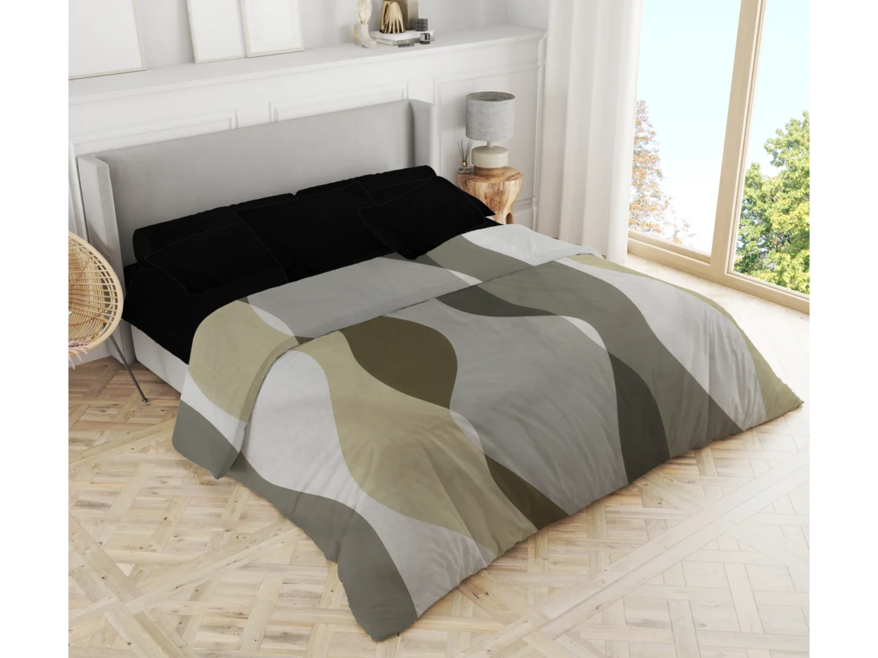 Σετ σεντόνια 3τμχ μονά Βαμβακερά 100% 170x270 / 110x200+35 εμπριμέ 007444011Σ69Χ80