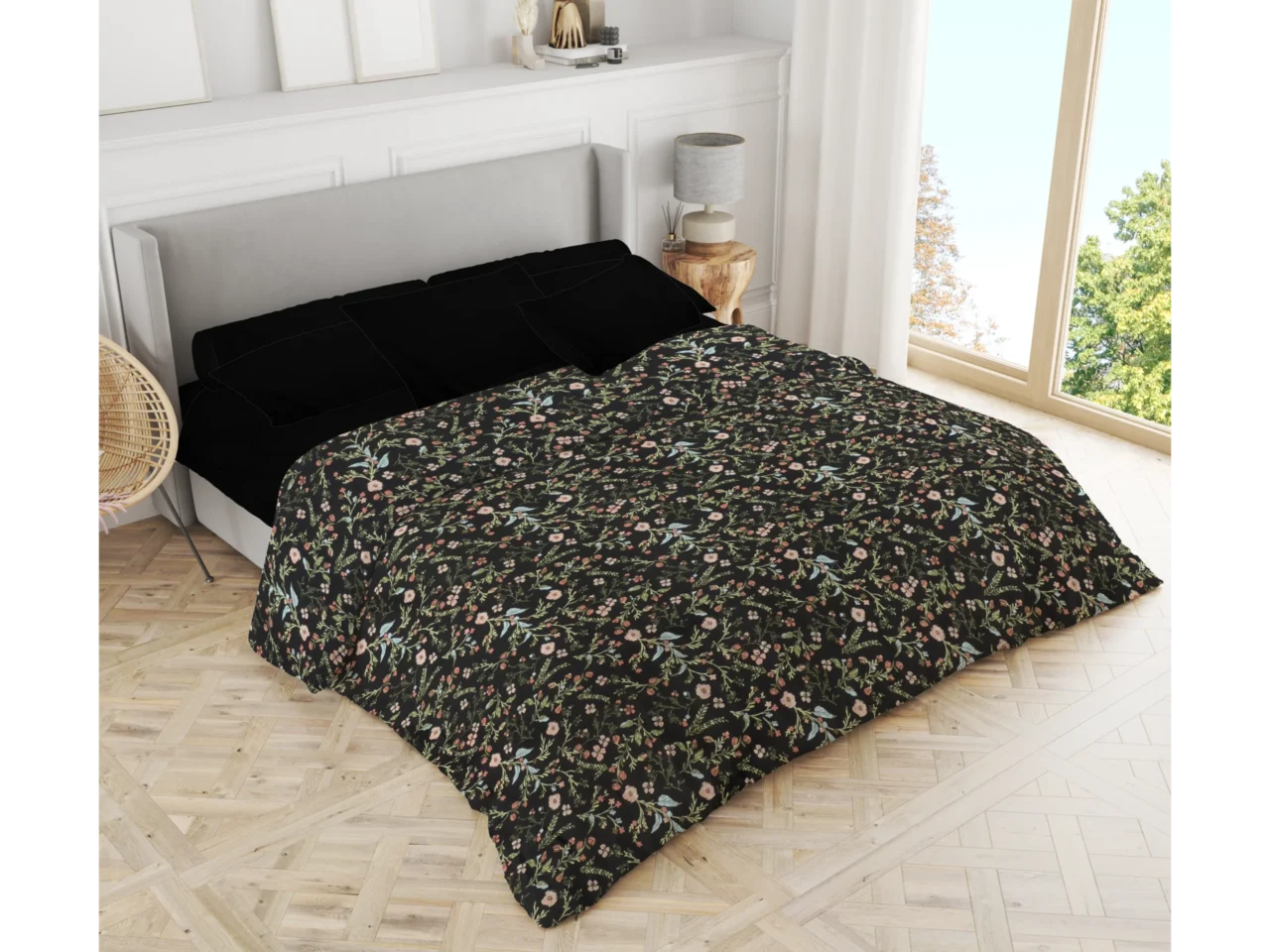 Σετ σεντόνια 3τμχ μονά Βαμβακερά 100% 170x270 / 110x200+35 εμπριμέ 007444011Σ67Χ80