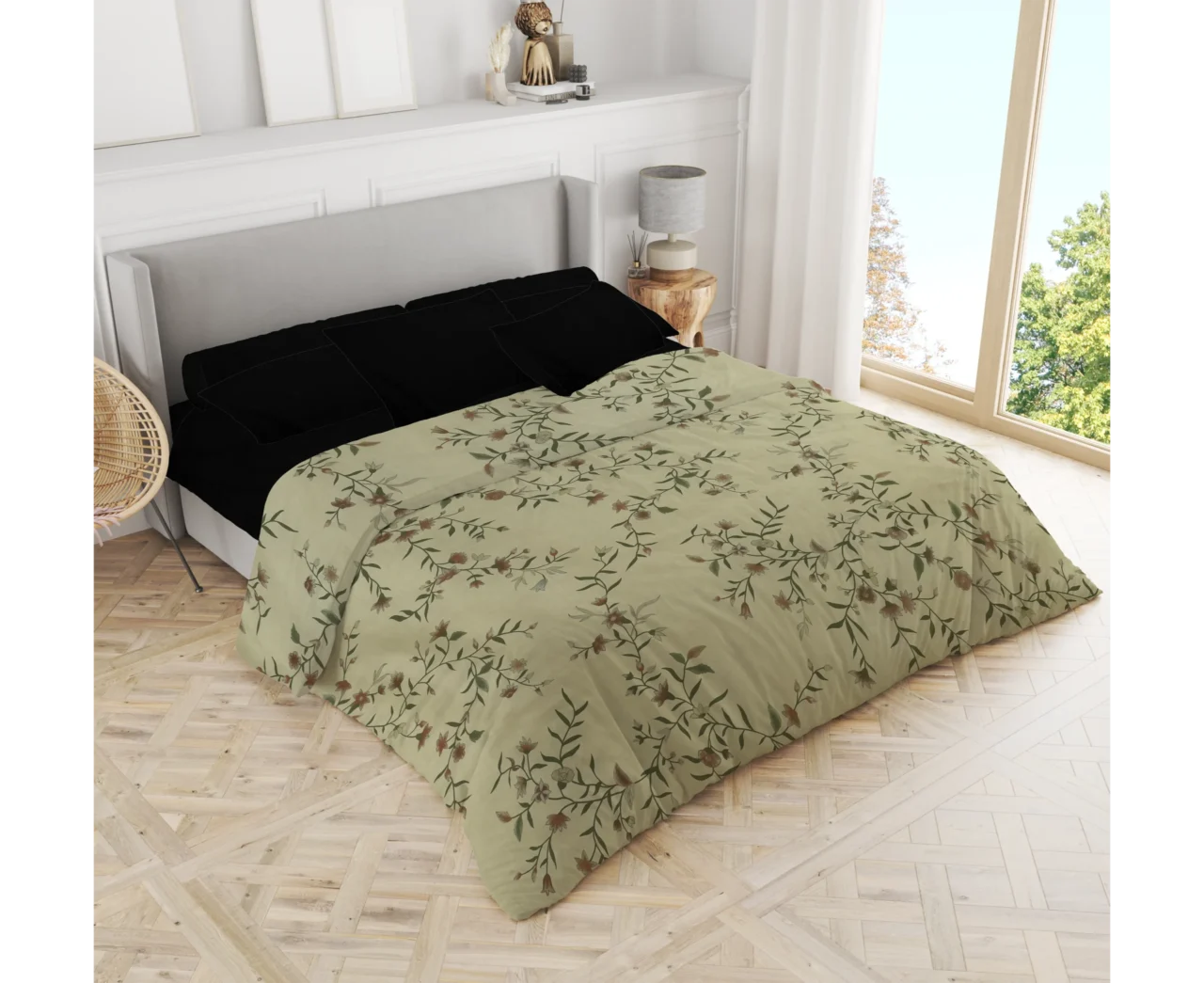 Σετ σεντόνια 3τμχ μονά Βαμβακερά 100% 170x270 / 110x200+35 εμπριμέ 007444011Σ70Χ80