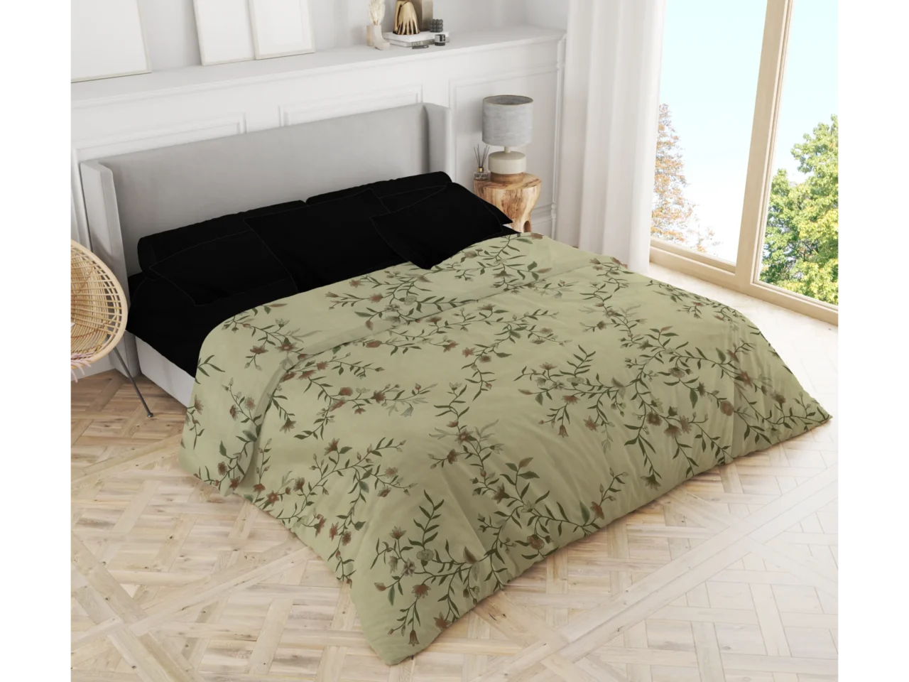 Σετ σεντόνια 3τμχ μονά Βαμβακερά 100% 170x270 / 110x200+35 εμπριμέ 007444011Σ70Χ80