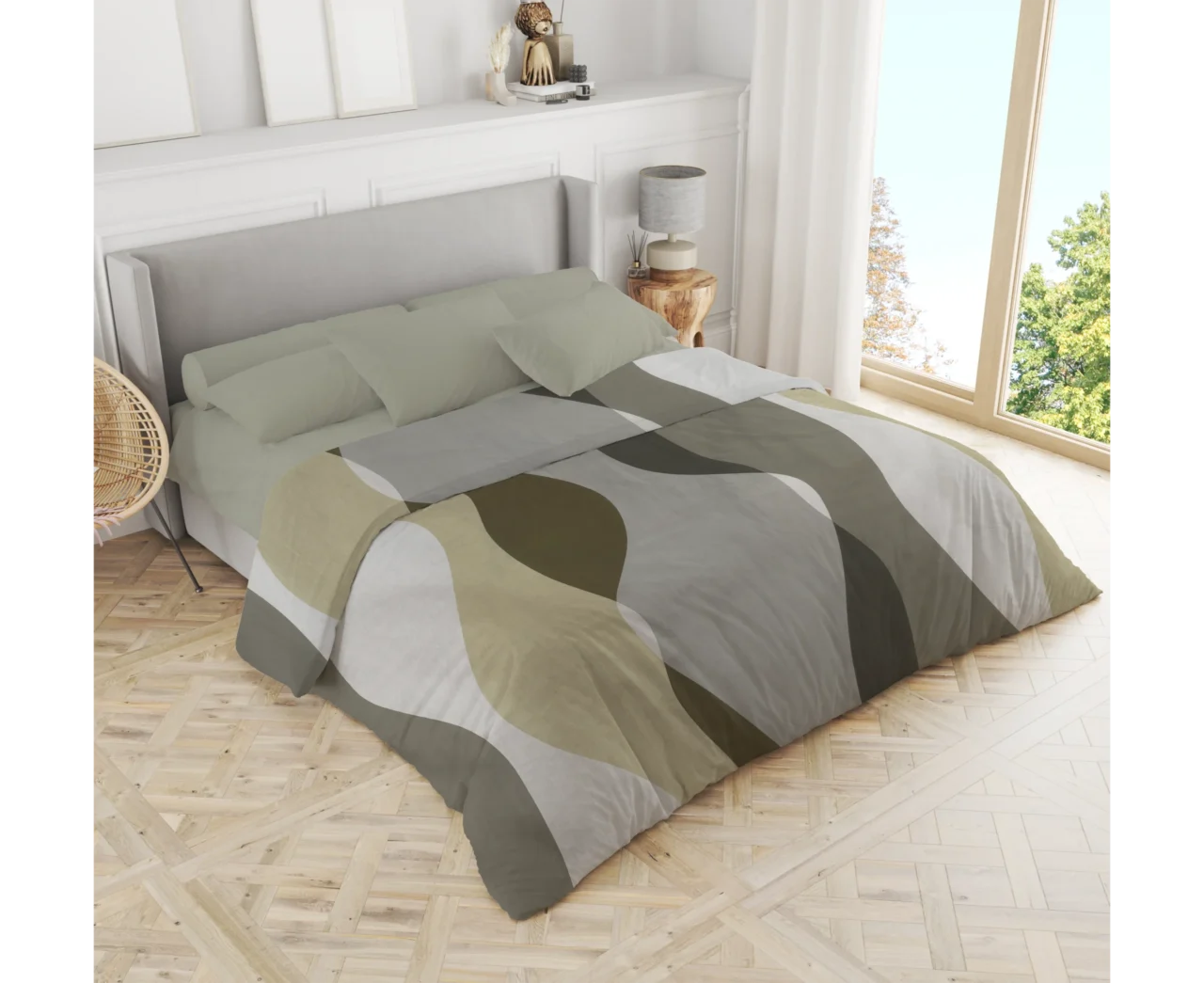 Σετ σεντόνια 3τμχ μονά Βαμβακερά 100% 170x270 / 110x200+35 εμπριμέ 007444011Σ69Χ85