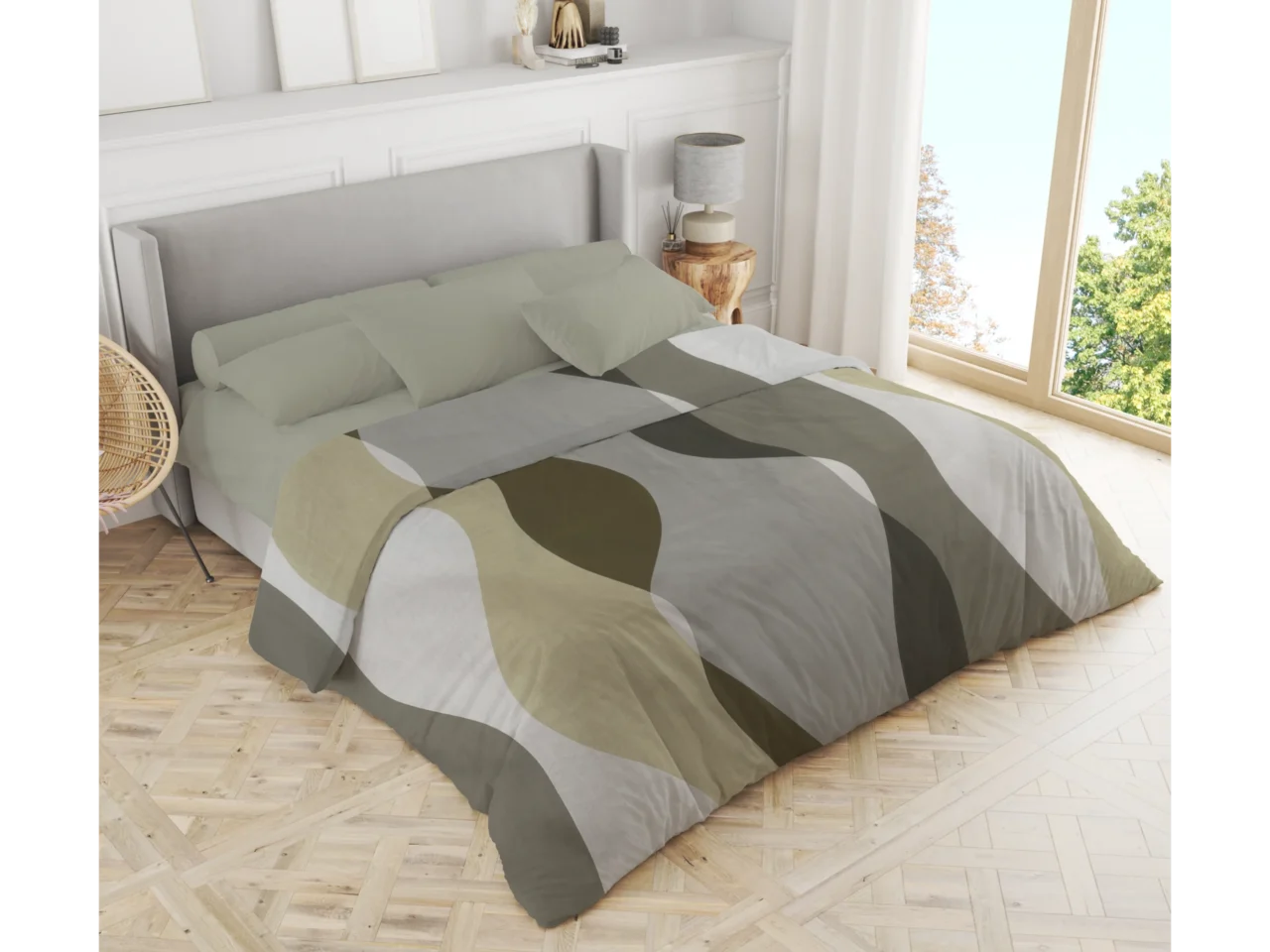 Σετ σεντόνια 3τμχ μονά Βαμβακερά 100% 170x270 / 110x200+35 εμπριμέ 007444011Σ69Χ85