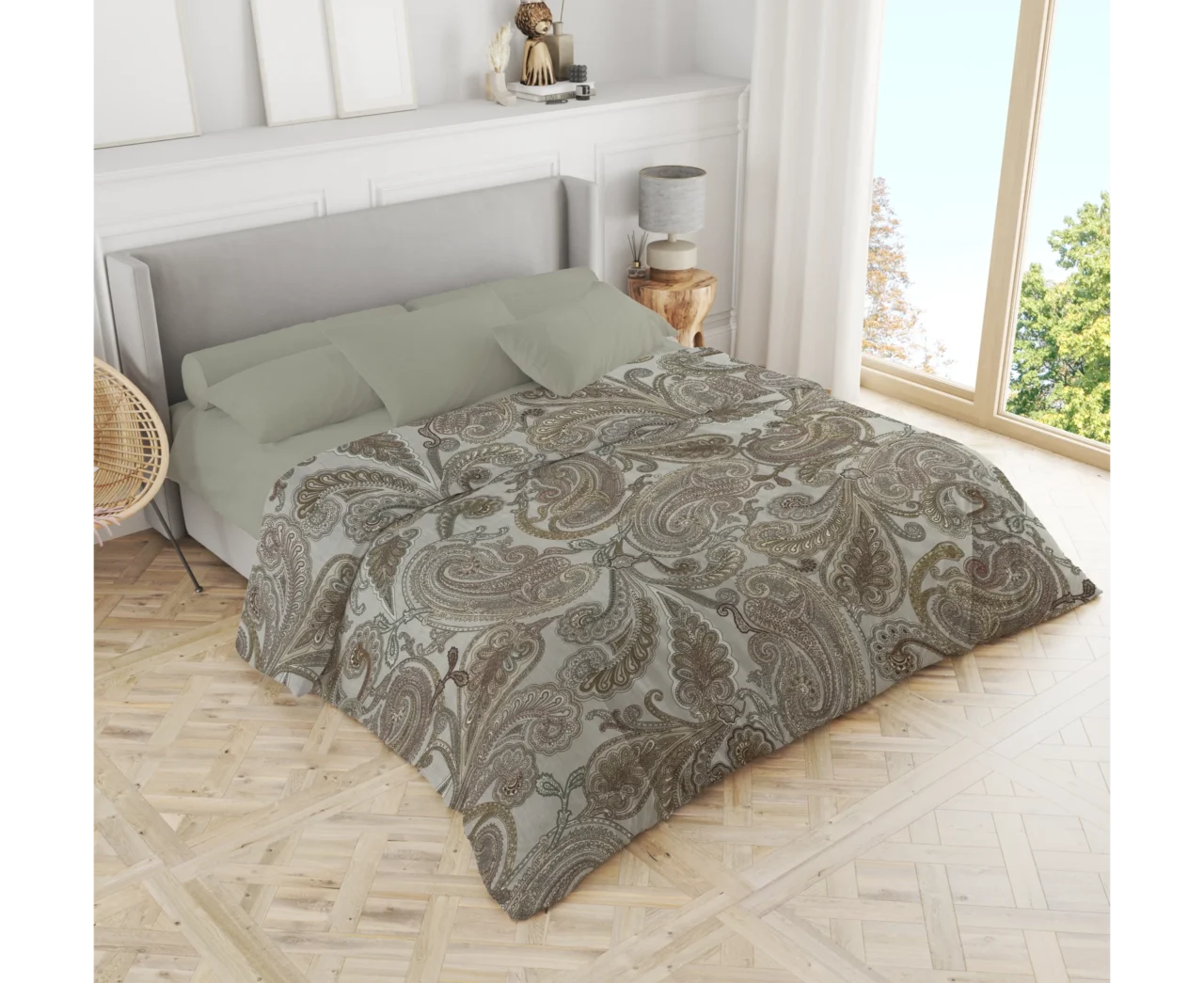 Σετ σεντόνια 3τμχ μονά Βαμβακερά 100% 170x270 / 110x200+35 εμπριμέ 007444011Σ71Χ85