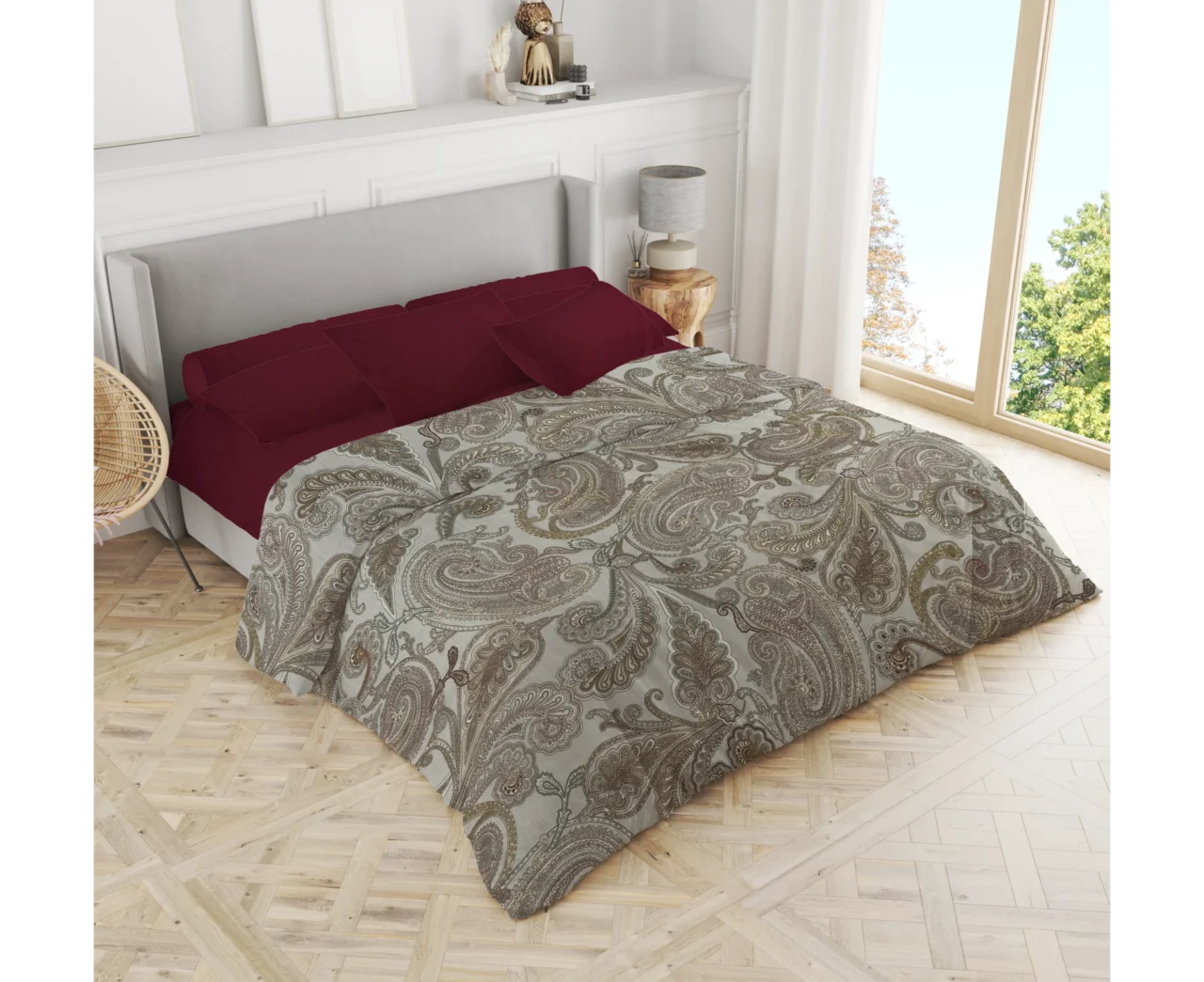 Σετ σεντόνια 3τμχ μονά Βαμβακερά 100% 170x270 / 110x200+35 εμπριμέ 007444011Σ71Χ84