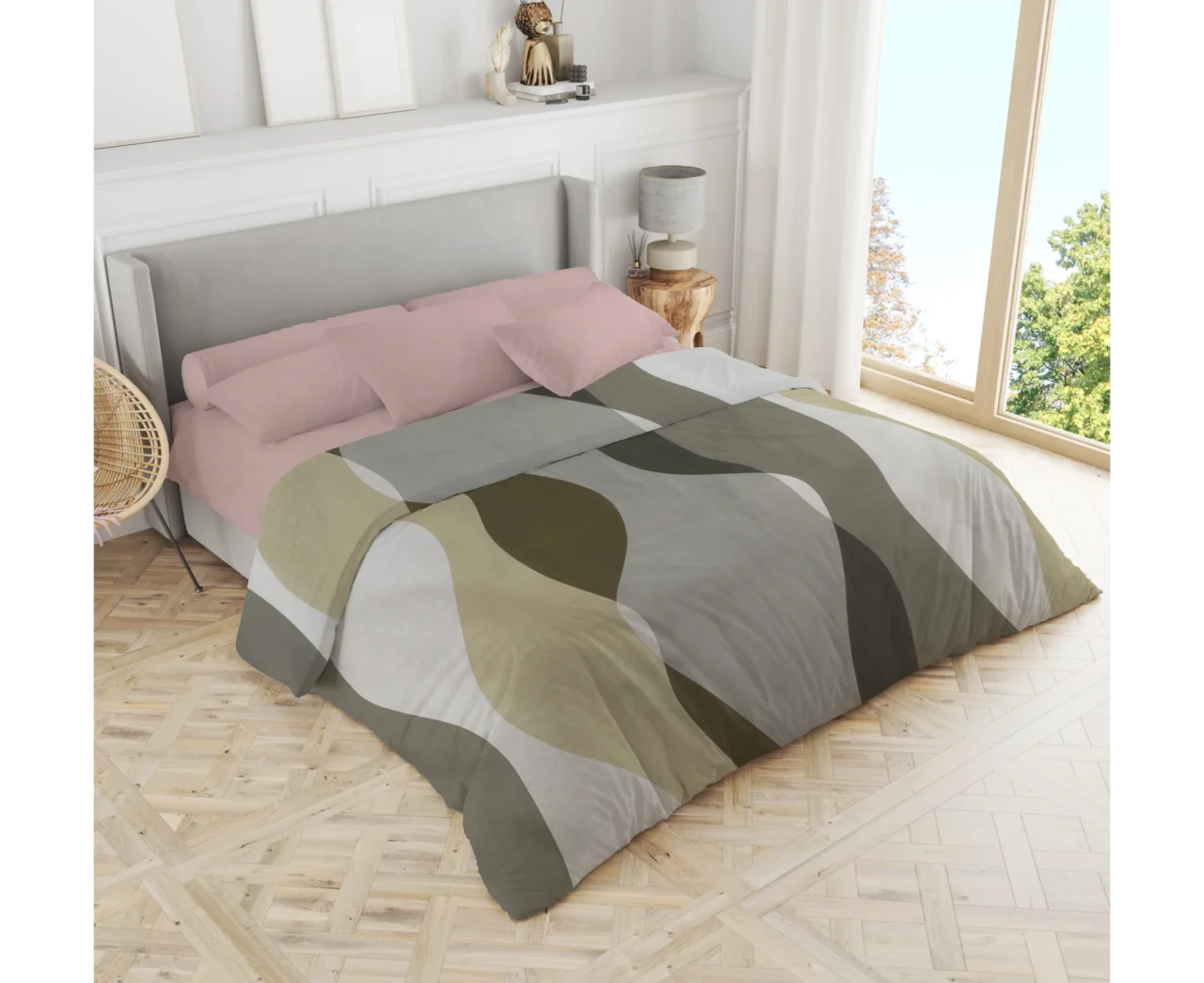 Σετ σεντόνια 3τμχ μονά Βαμβακερά 100% 170x270 / 110x200+35 εμπριμέ 007444011Σ69Χ86