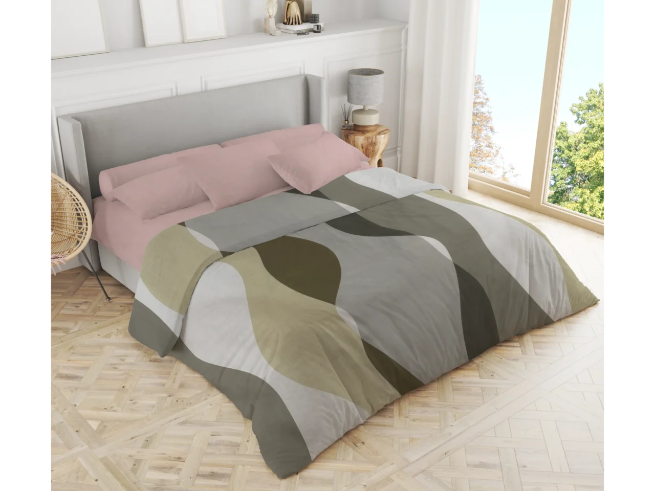 Σετ σεντόνια 3τμχ μονά Βαμβακερά 100% 170x270 / 110x200+35 εμπριμέ 007444011Σ69Χ86