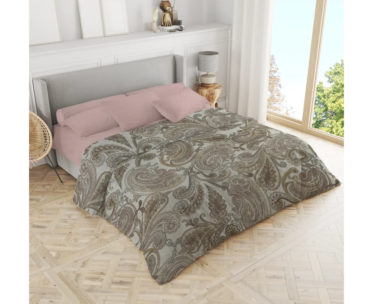 Σετ σεντόνια 3τμχ μονά Βαμβακερά 100% 170x270 / 110x200+35 εμπριμέ 007444011Σ71Χ86