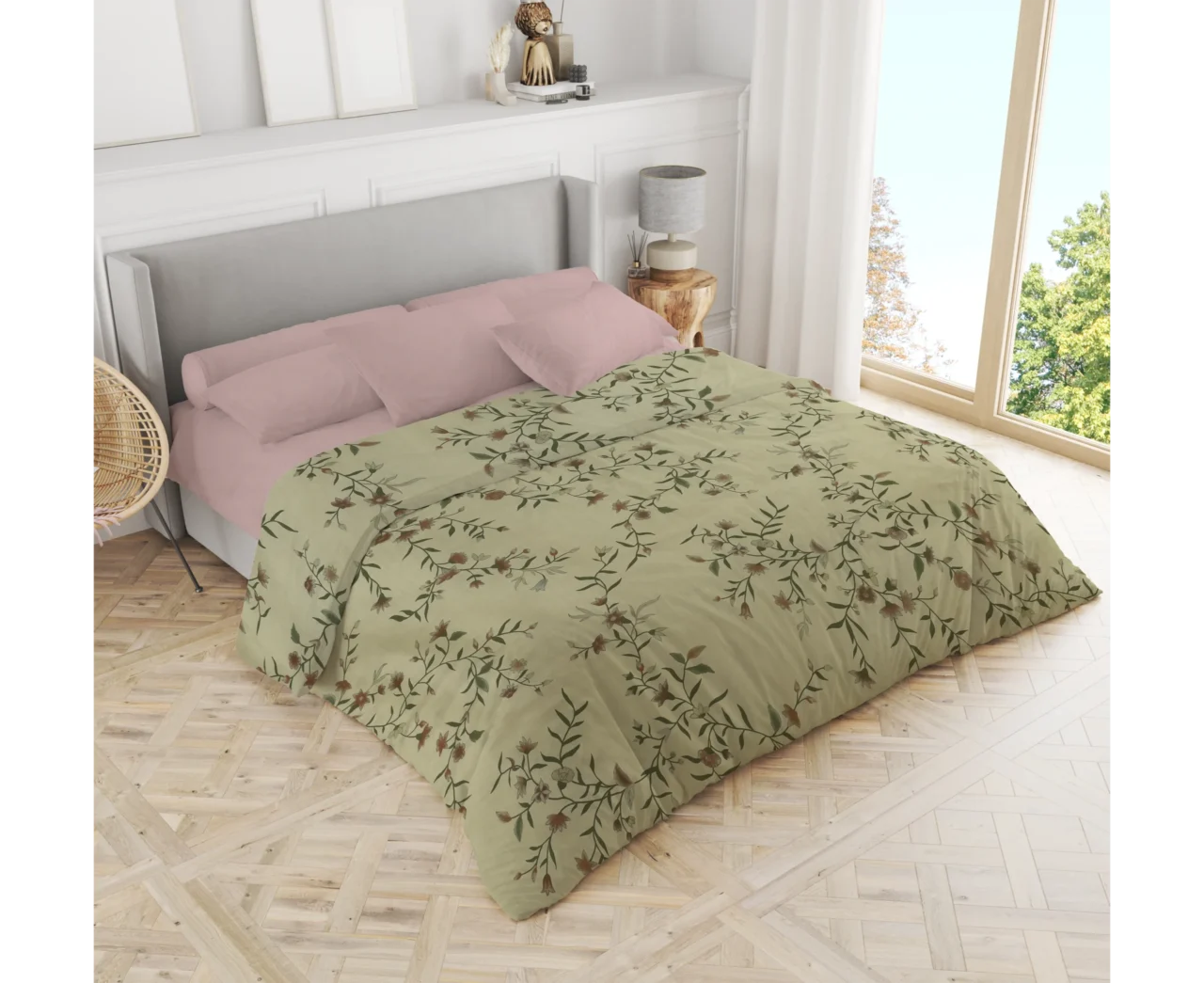 Σετ σεντόνια 3τμχ μονά Βαμβακερά 100% 170x270 / 110x200+35 εμπριμέ 007444011Σ70Χ86