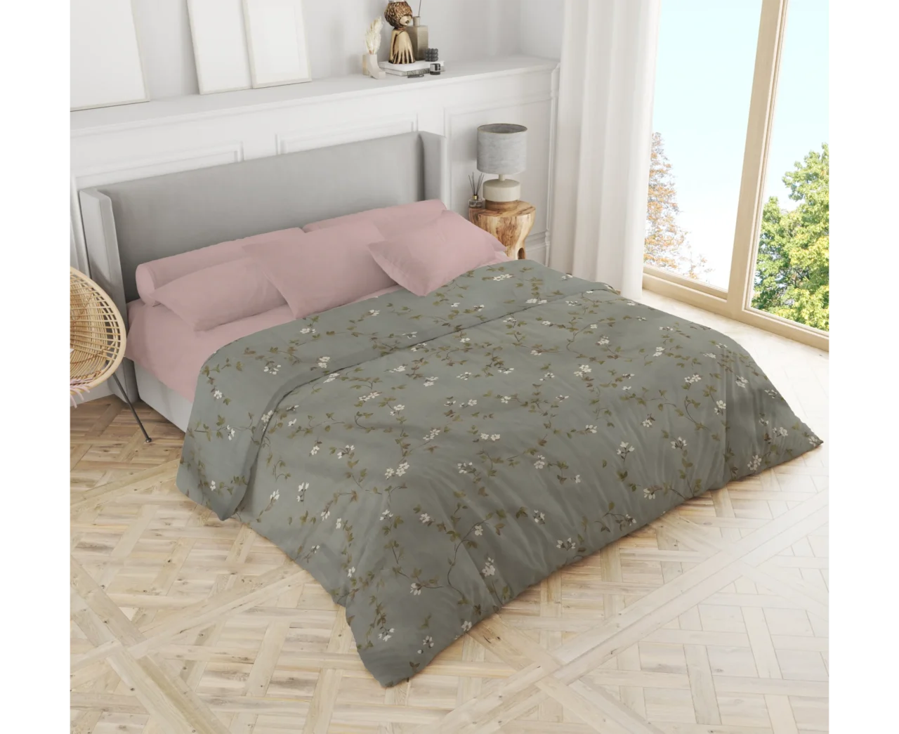 Σετ σεντόνια 3τμχ μονά Βαμβακερά 100% 170x270 / 110x200+35 εμπριμέ 007444011Σ73Χ86