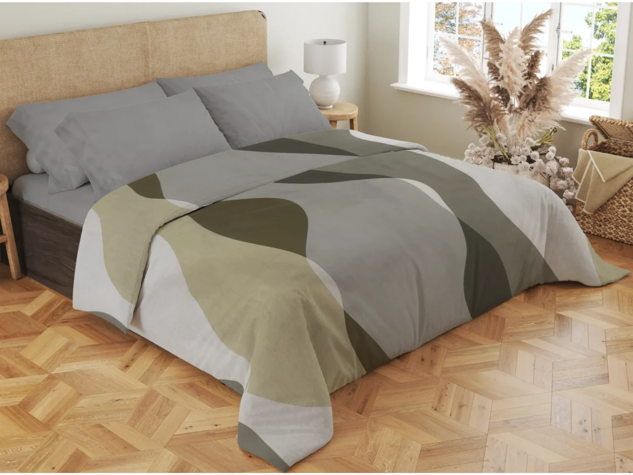 Σετ σεντόνια 4τμχ υπέρδιπλα 240x270-180x200+35 Βαμβακερά 100% εμπριμέ/μονόχρωμα 007443011Σ69Χ82