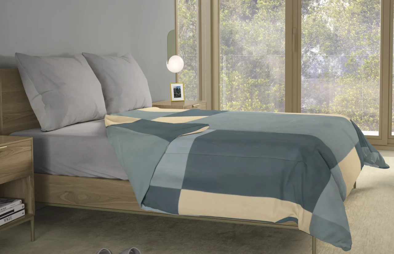 Σετ σεντόνια 4τμχ υπέρδιπλα 240x270-180x200+35 Βαμβακερά 100% εμπριμέ/μονόχρωμα 007443011Σ72Χ82 - Image 5