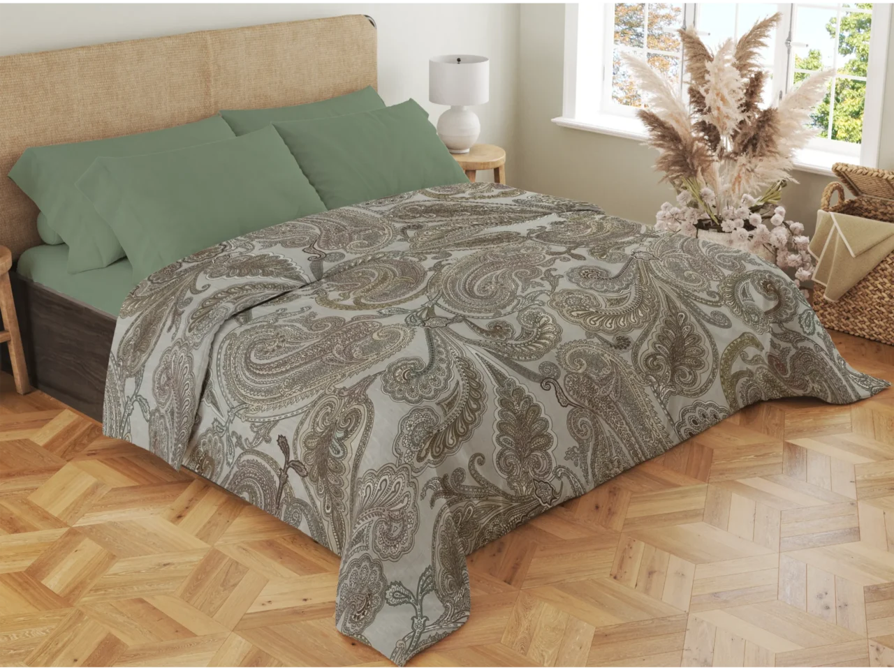 Σετ σεντόνια 4τμχ υπέρδιπλα 240x270-180x200+35 Βαμβακερά 100% εμπριμέ/μονόχρωμα 007443011Σ71Χ87
