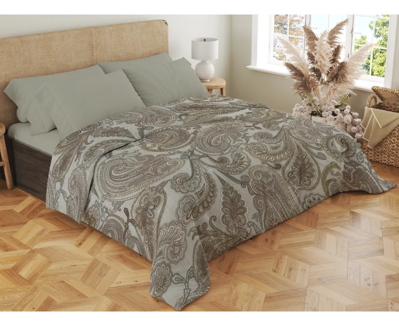 Σετ σεντόνια 4τμχ υπέρδιπλα 240x270-180x200+35 Βαμβακερά 100% εμπριμέ/μονόχρωμα 007443011Σ71Χ85