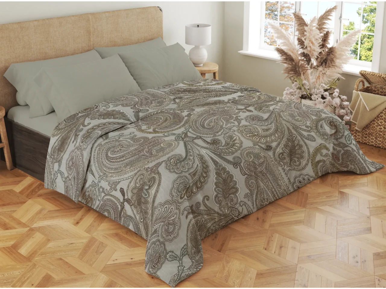 Σετ σεντόνια 4τμχ υπέρδιπλα 240x270-180x200+35 Βαμβακερά 100% εμπριμέ/μονόχρωμα 007443011Σ71Χ85