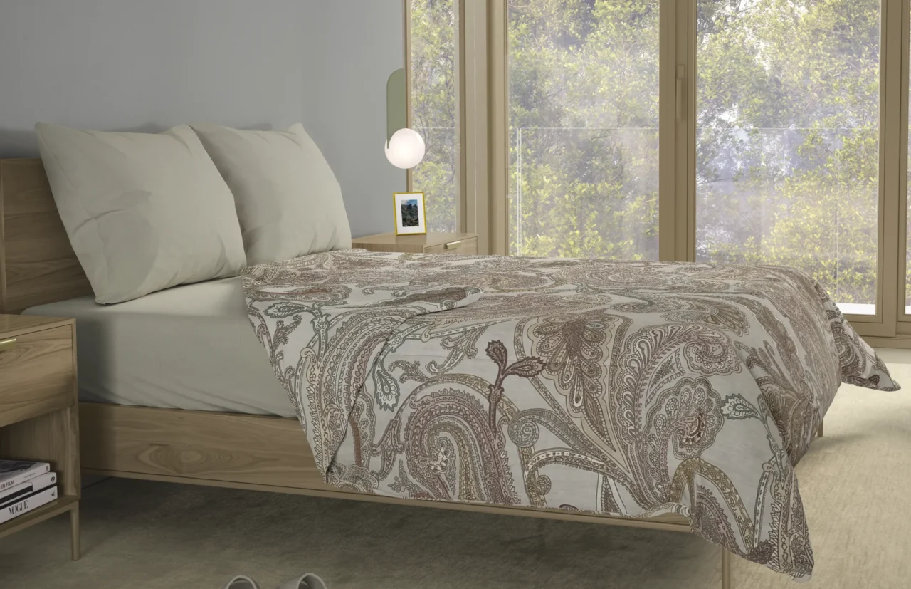 Σετ σεντόνια 4τμχ υπέρδιπλα 240x270-180x200+35 Βαμβακερά 100% εμπριμέ/μονόχρωμα 007443011Σ71Χ85 - Image 5