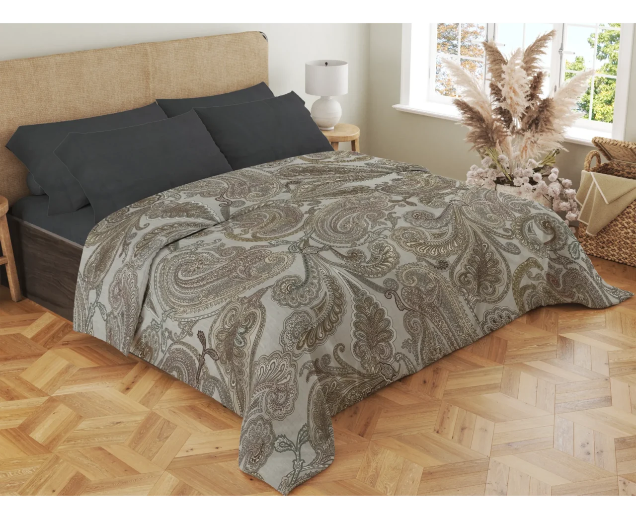 Σετ σεντόνια 4τμχ υπέρδιπλα 240x270-180x200+35 Βαμβακερά 100% εμπριμέ/μονόχρωμα 007443011Σ71Χ83