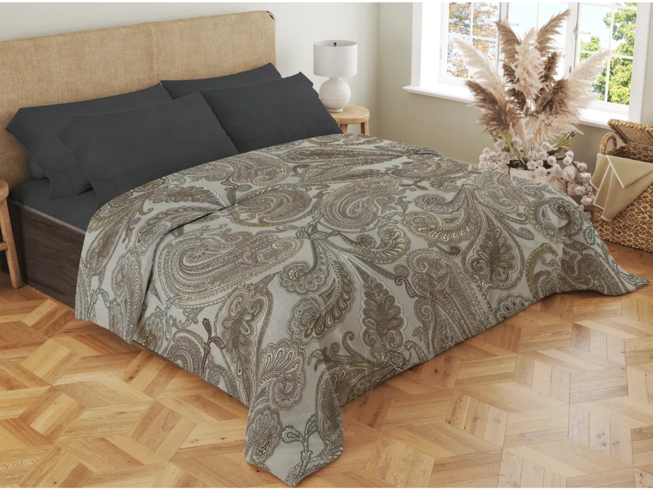 Σετ σεντόνια 4τμχ υπέρδιπλα 240x270-180x200+35 Βαμβακερά 100% εμπριμέ/μονόχρωμα 007443011Σ71Χ83