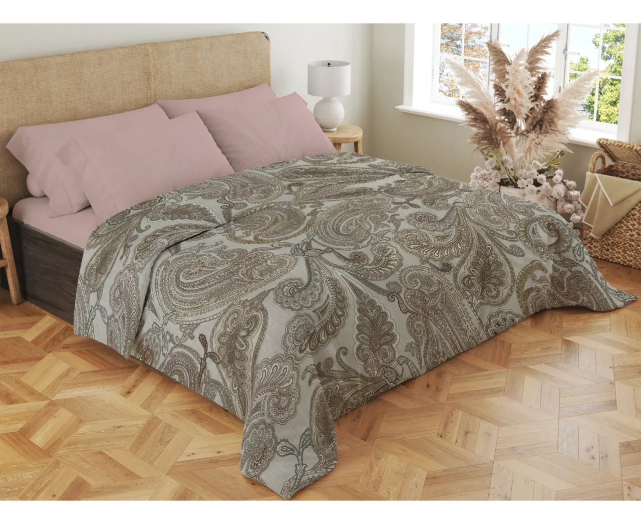 Σετ σεντόνια 4τμχ υπέρδιπλα 240x270-180x200+35 Βαμβακερά 100% εμπριμέ/μονόχρωμα 007443011Σ71Χ86