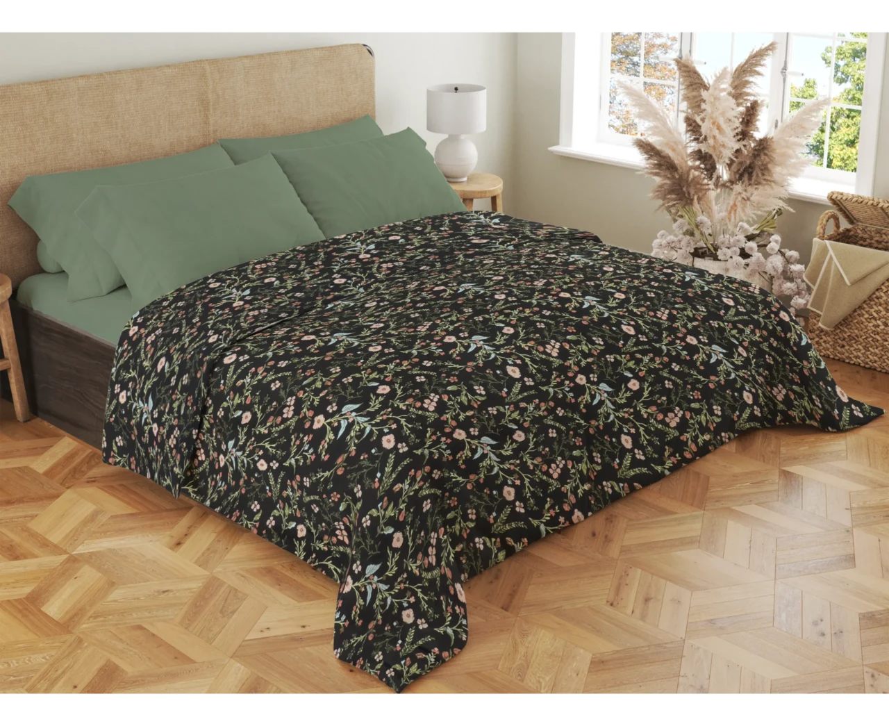Σετ σεντόνια 4τμχ υπέρδιπλα 240x270-180x200+35 Βαμβακερά 100% εμπριμέ/μονόχρωμα 007443011Σ67Χ87