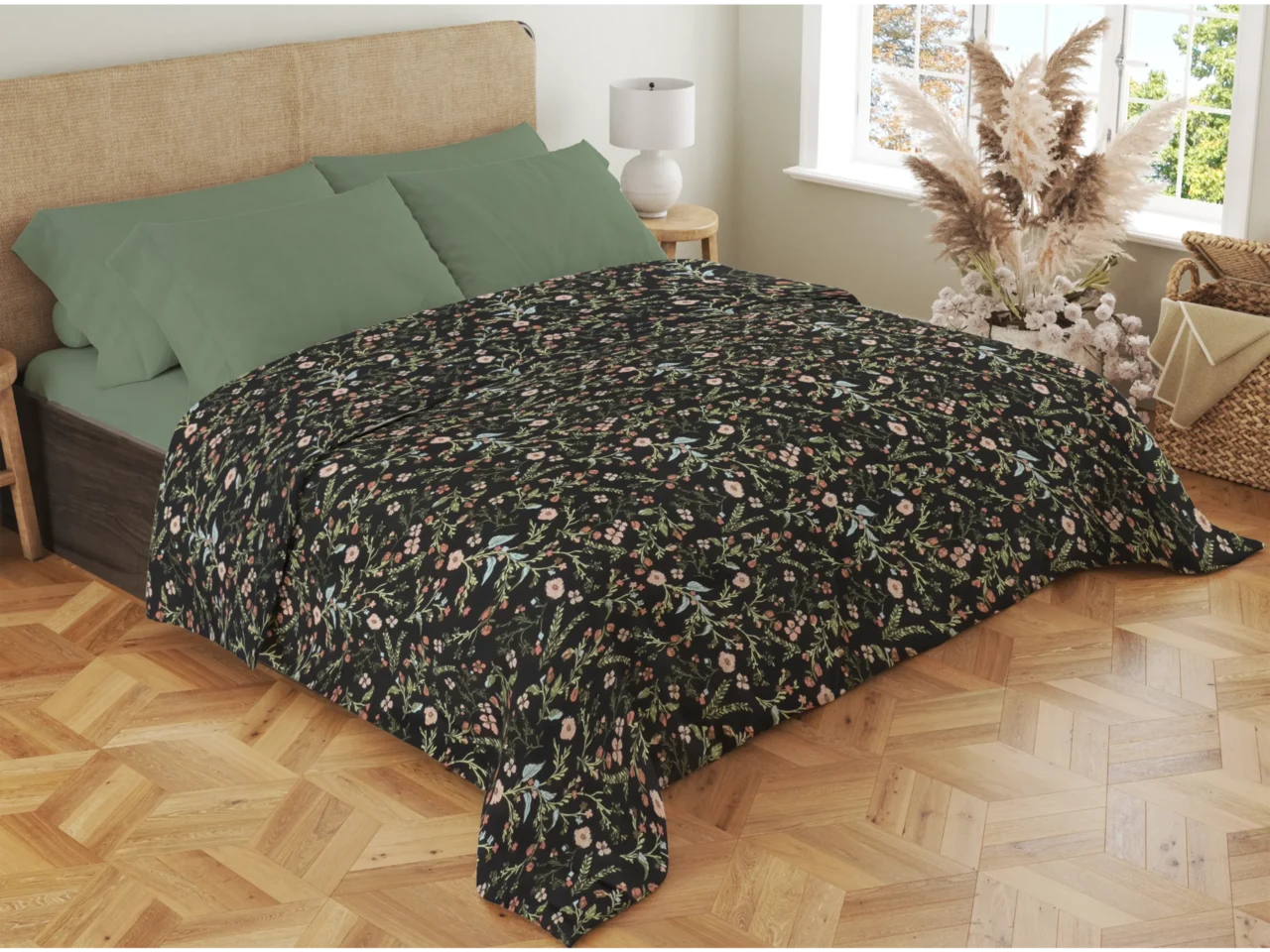 Σετ σεντόνια 4τμχ υπέρδιπλα 240x270-180x200+35 Βαμβακερά 100% εμπριμέ/μονόχρωμα 007443011Σ67Χ87