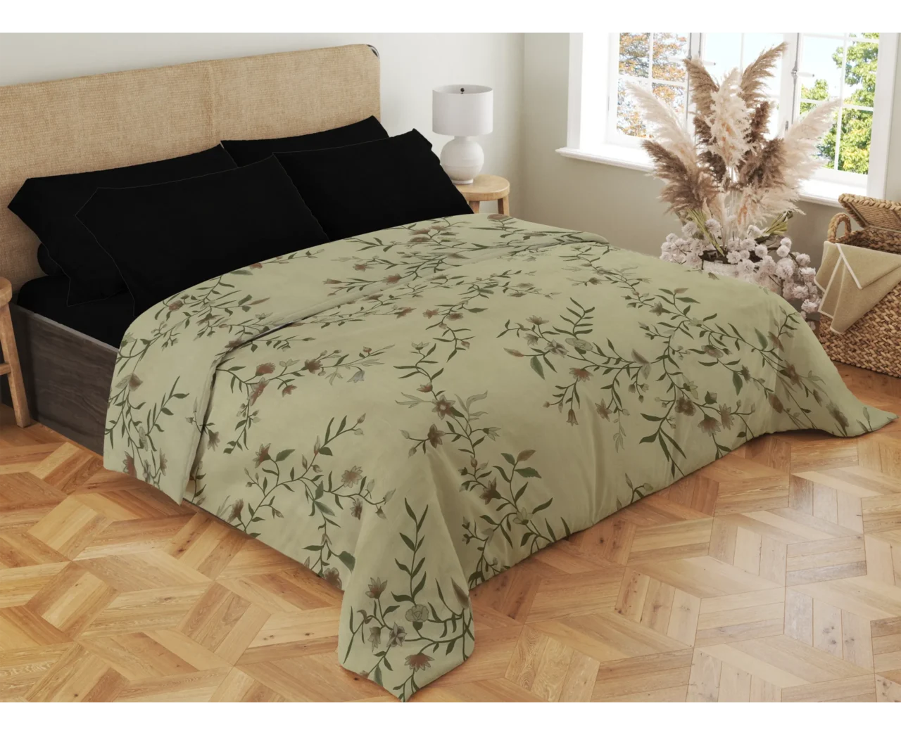 Σετ σεντόνια 4τμχ υπέρδιπλα 240x270-180x200+35 Βαμβακερά 100% εμπριμέ/μονόχρωμα 007443011Σ70Χ80