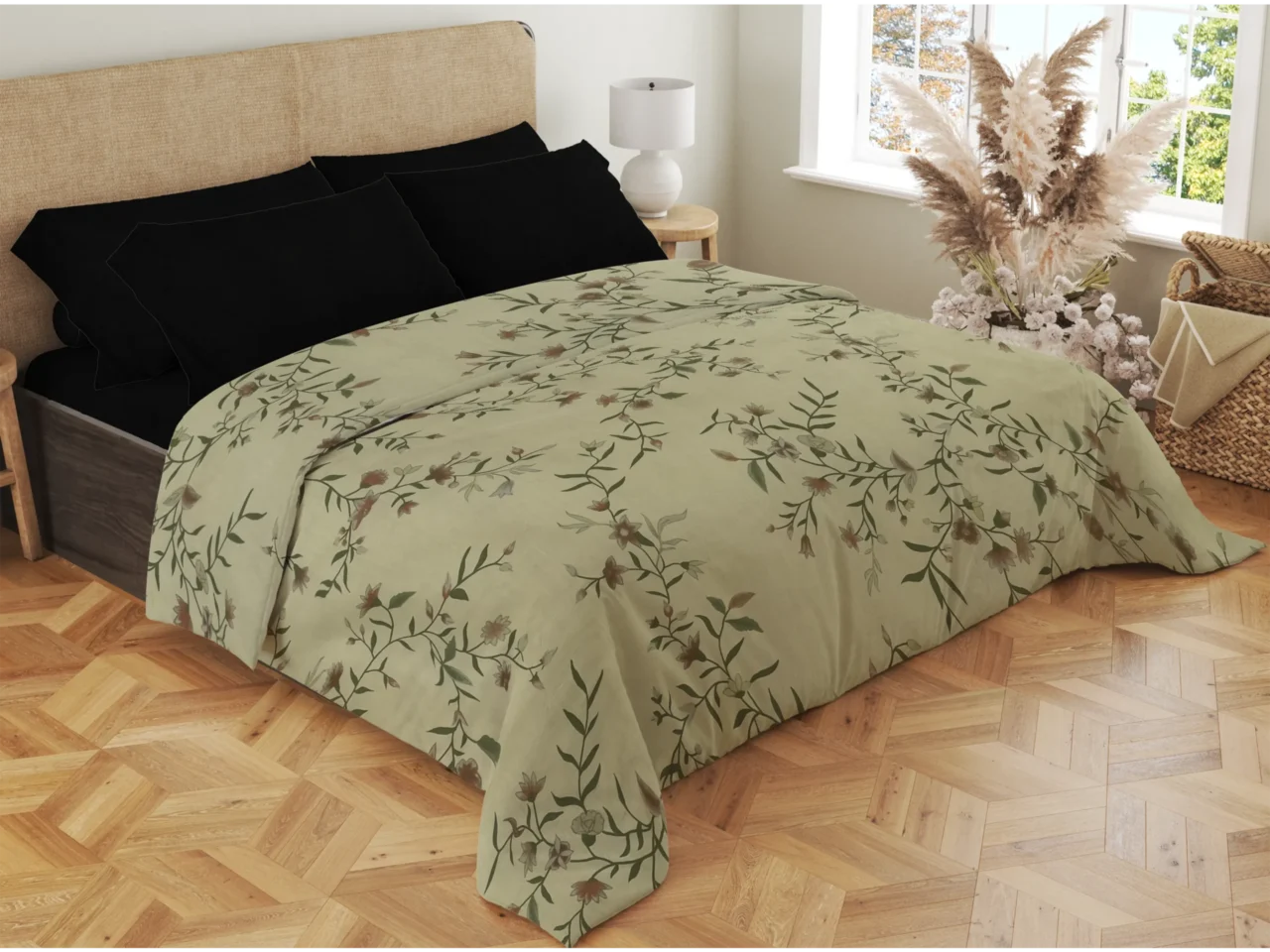 Σετ σεντόνια 4τμχ υπέρδιπλα 240x270-180x200+35 Βαμβακερά 100% εμπριμέ/μονόχρωμα 007443011Σ70Χ80