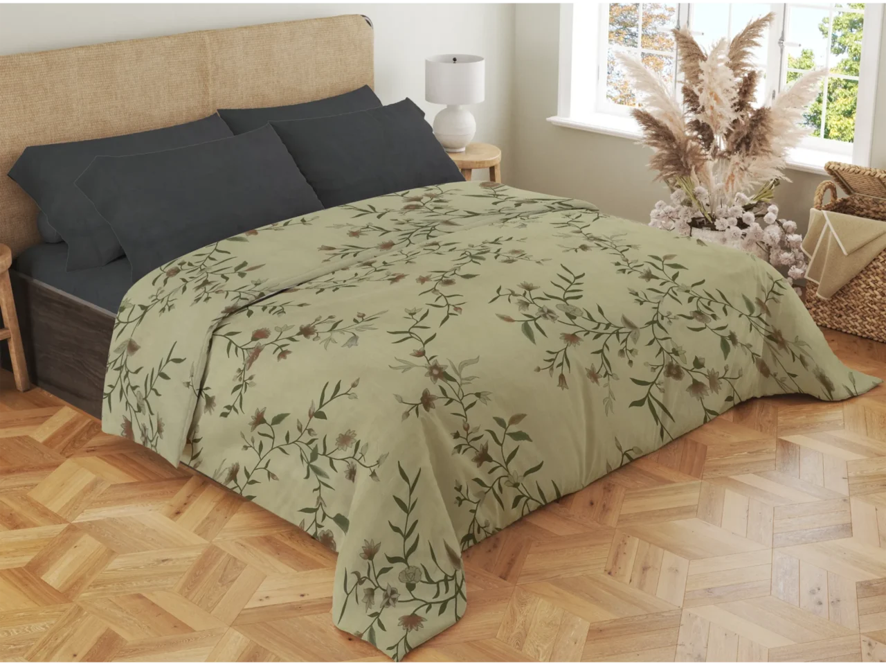 Σετ σεντόνια 4τμχ υπέρδιπλα 240x270-180x200+35 Βαμβακερά 100% εμπριμέ/μονόχρωμα 007443011Σ70Χ83