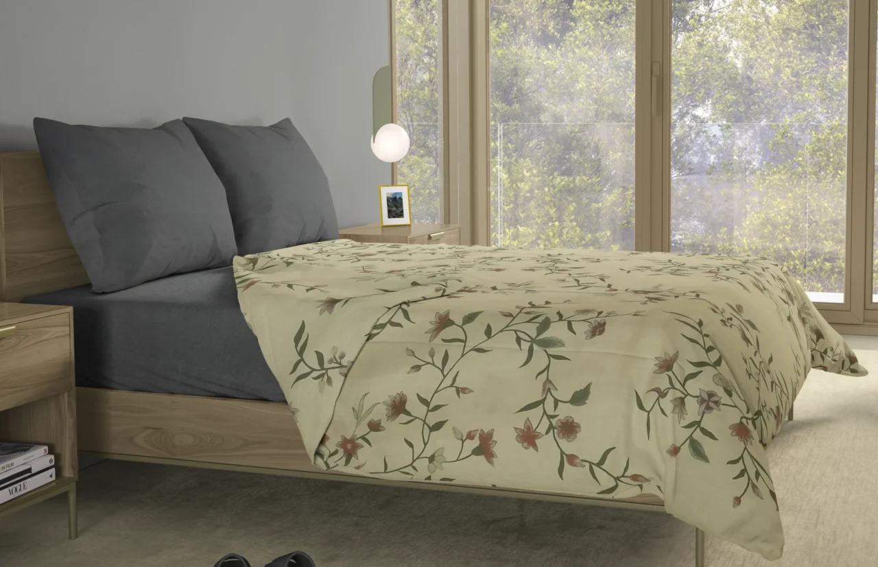 Σετ σεντόνια 4τμχ υπέρδιπλα 240x270-180x200+35 Βαμβακερά 100% εμπριμέ/μονόχρωμα 007443011Σ70Χ83 - Image 5