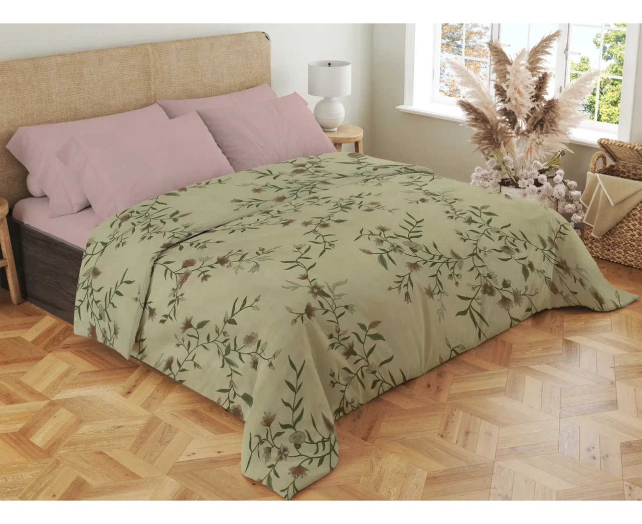 Σετ σεντόνια 4τμχ υπέρδιπλα 240x270-180x200+35 Βαμβακερά 100% εμπριμέ/μονόχρωμα 007443011Σ70Χ86