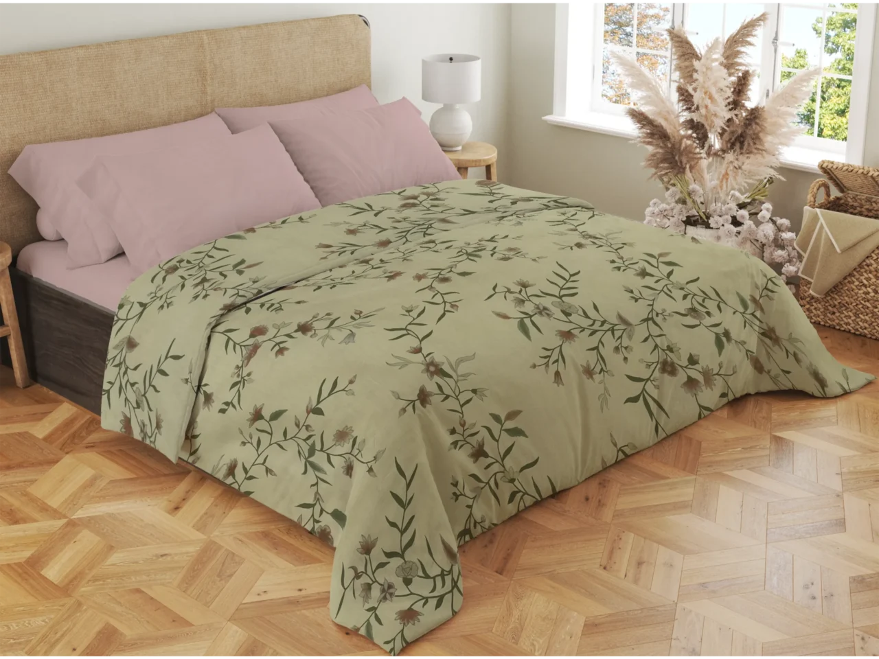 Σετ σεντόνια 4τμχ υπέρδιπλα 240x270-180x200+35 Βαμβακερά 100% εμπριμέ/μονόχρωμα 007443011Σ70Χ86