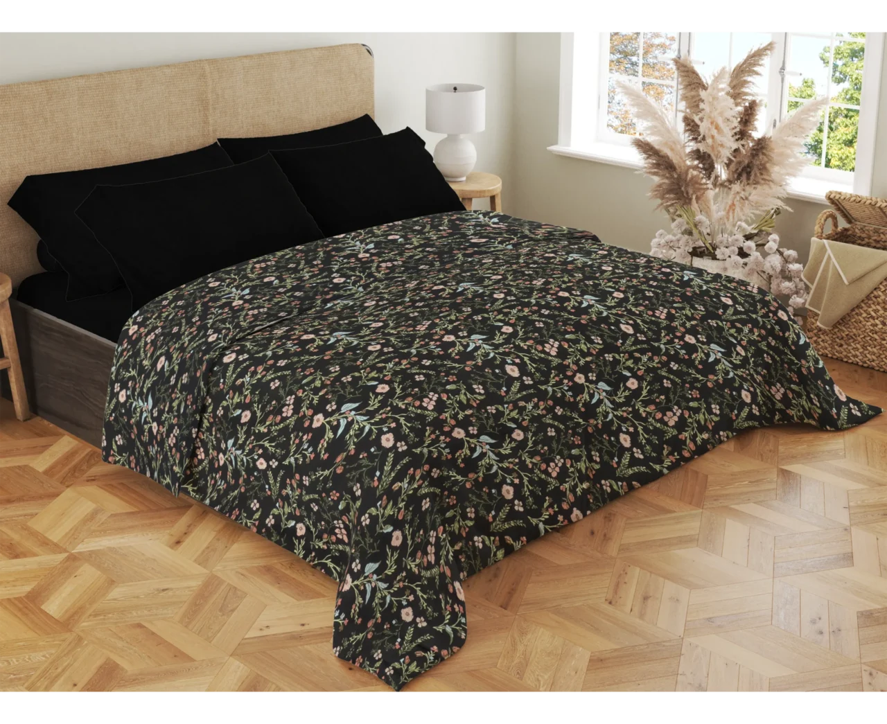 Σετ σεντόνια 4τμχ υπέρδιπλα 240x270-180x200+35 Βαμβακερά 100% εμπριμέ/μονόχρωμα 007443011Σ67Χ80