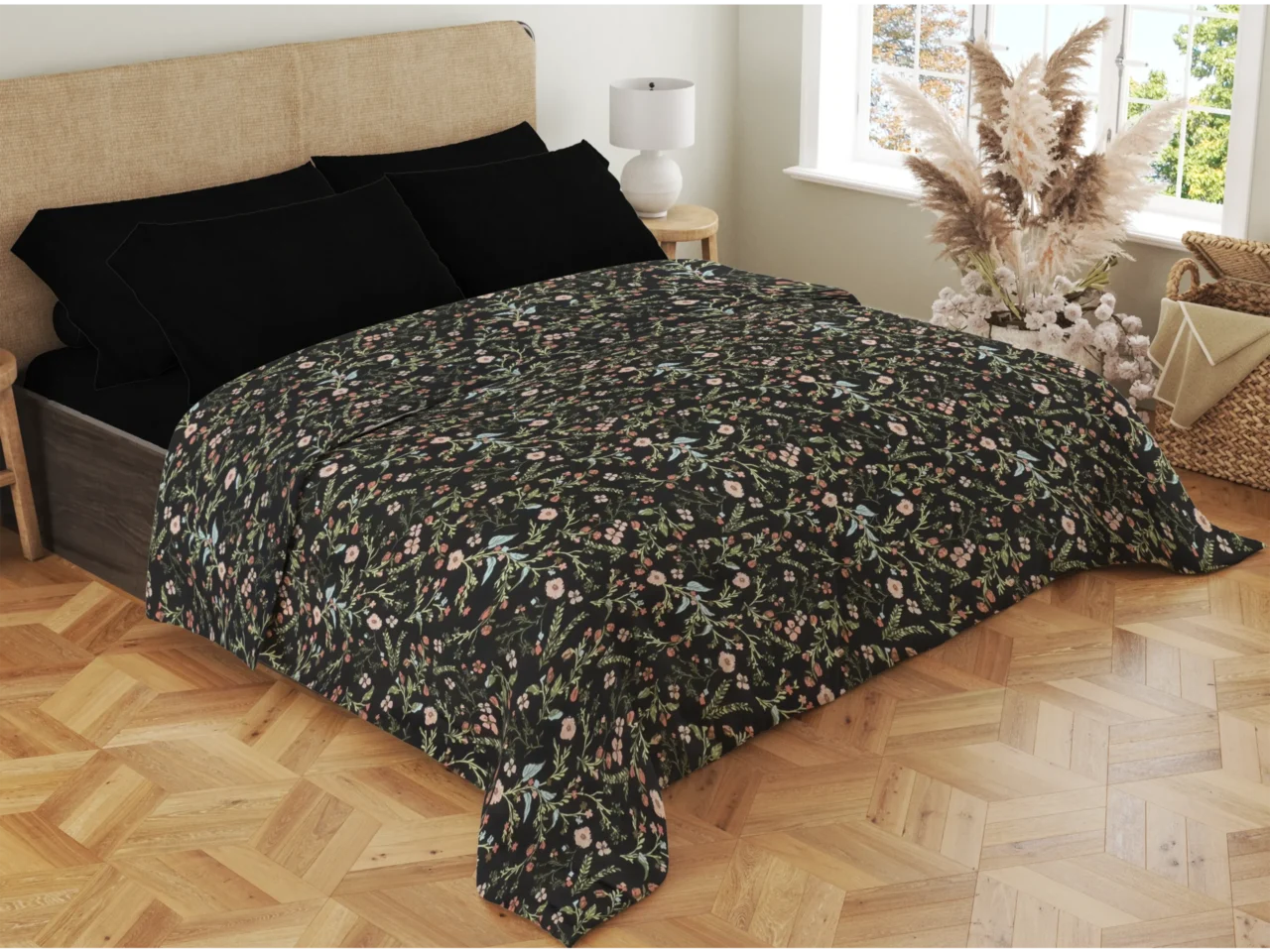 Σετ σεντόνια 4τμχ υπέρδιπλα 240x270-180x200+35 Βαμβακερά 100% εμπριμέ/μονόχρωμα 007443011Σ67Χ80